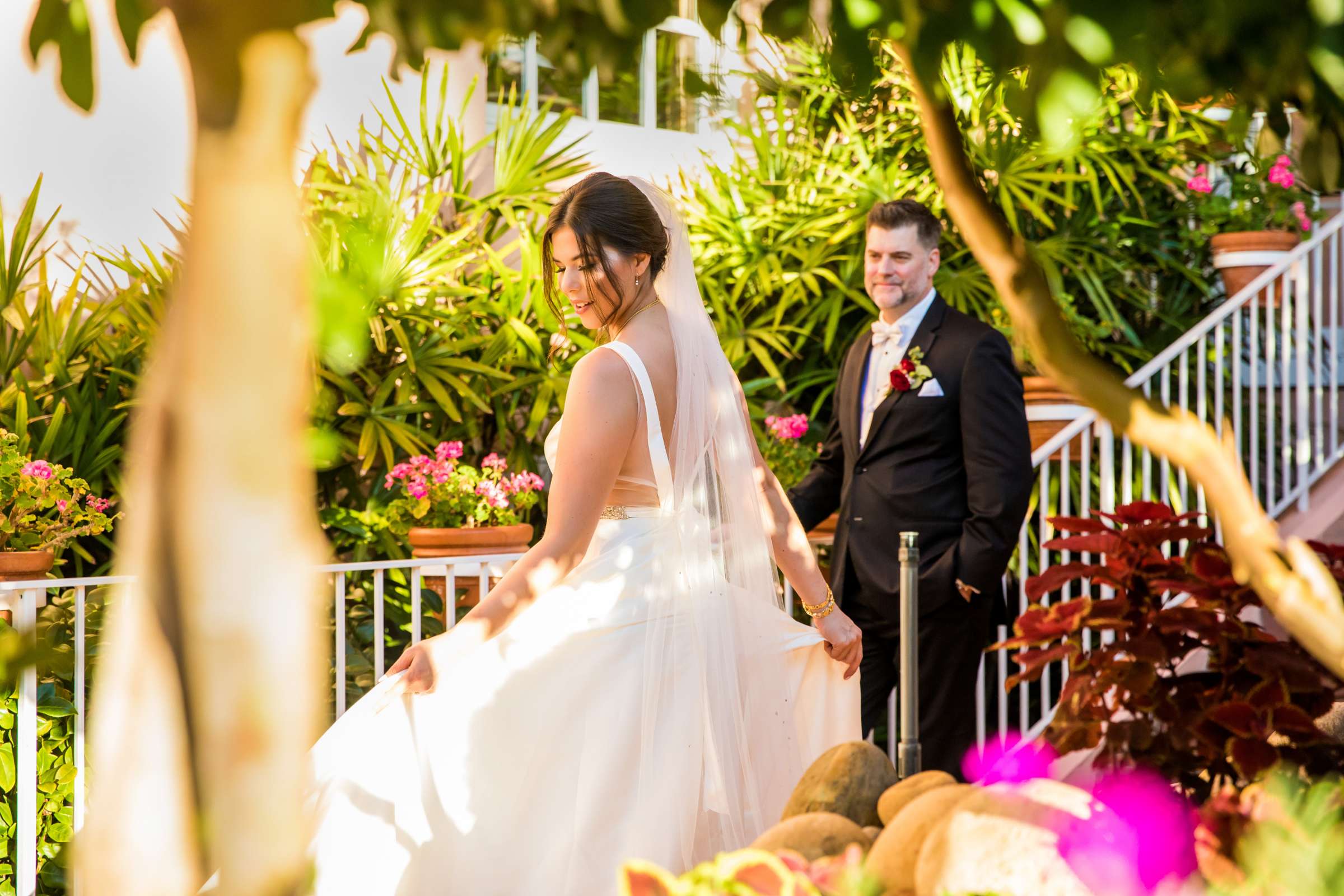 La Valencia Wedding coordinated by Creative Affairs Inc, Dani and Clint Wedding Photo #17 by True Photography