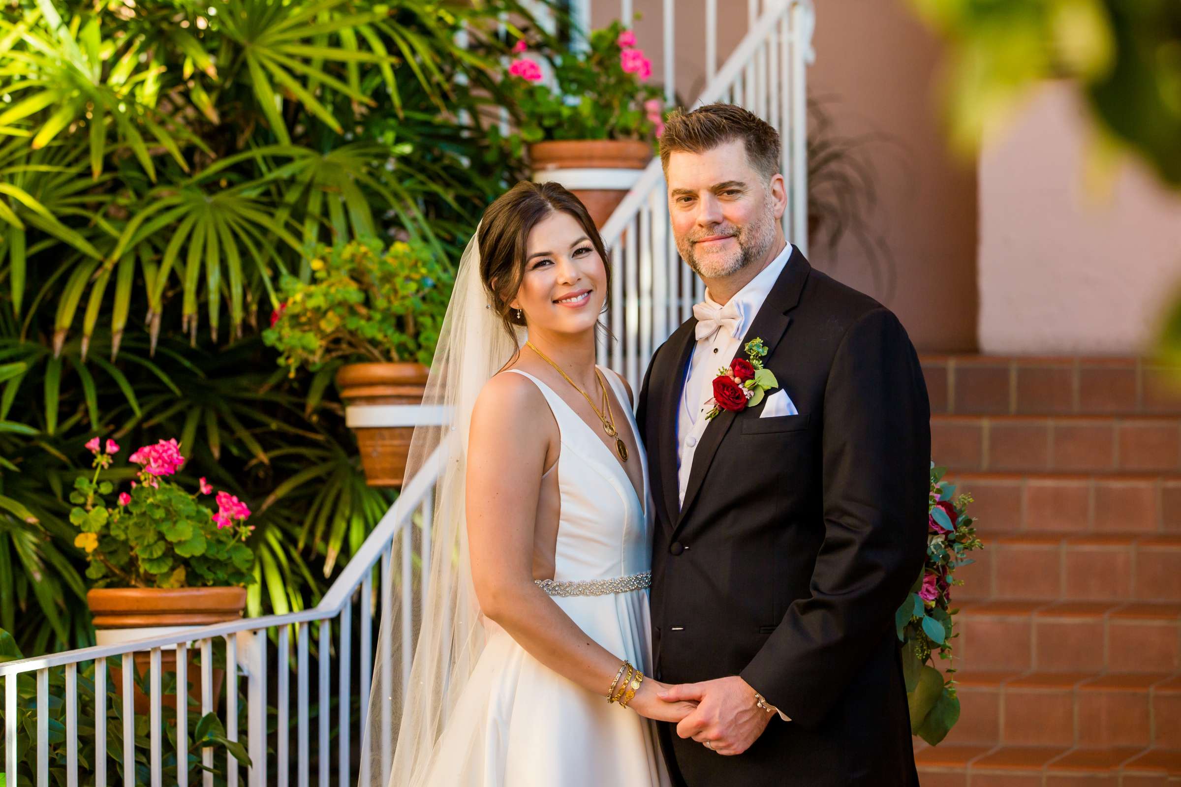 La Valencia Wedding coordinated by Creative Affairs Inc, Dani and Clint Wedding Photo #30 by True Photography