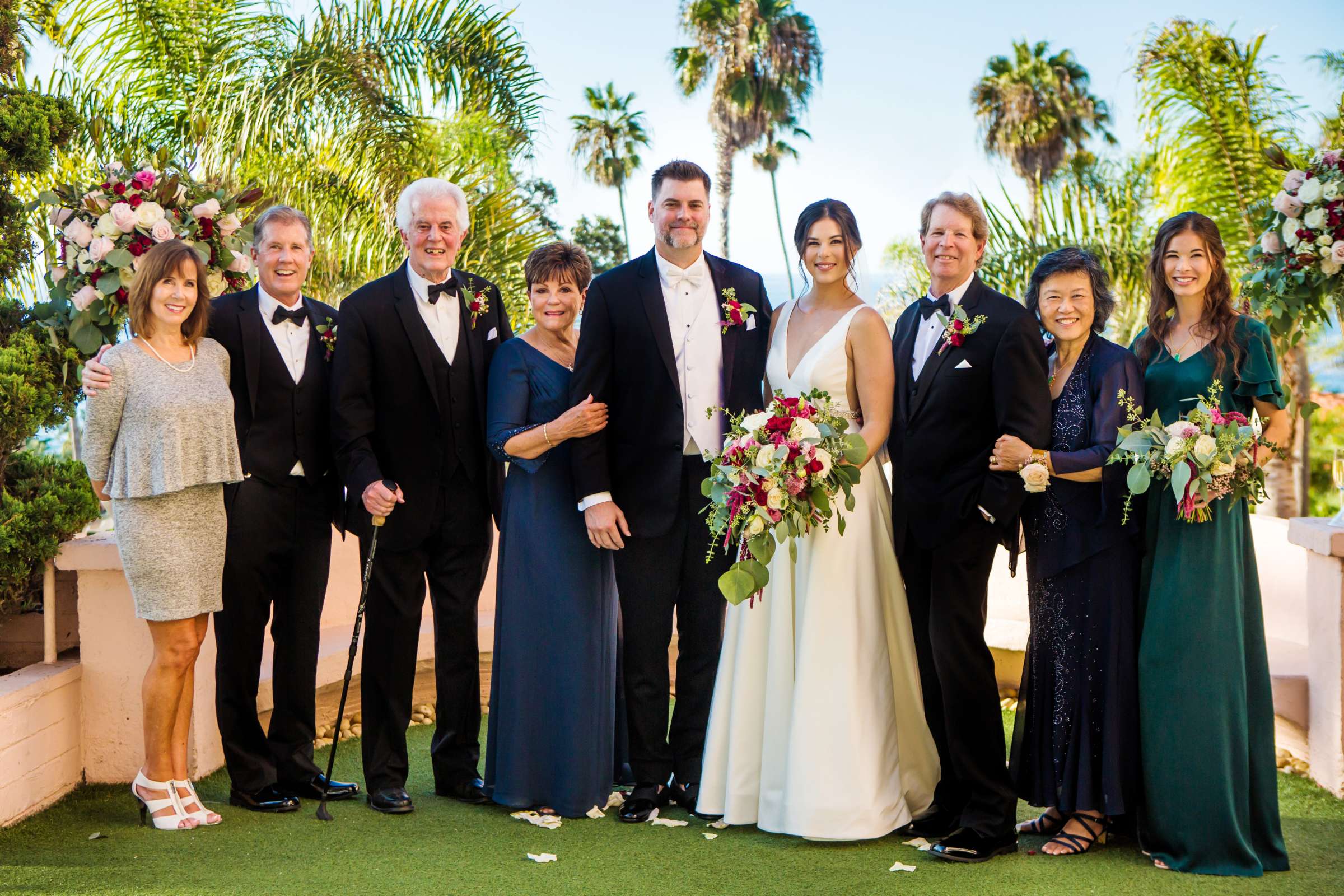La Valencia Wedding coordinated by Creative Affairs Inc, Dani and Clint Wedding Photo #83 by True Photography