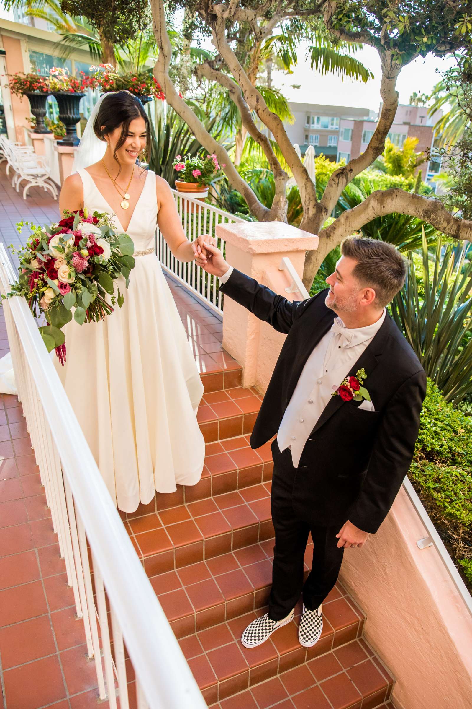 La Valencia Wedding coordinated by Creative Affairs Inc, Dani and Clint Wedding Photo #96 by True Photography