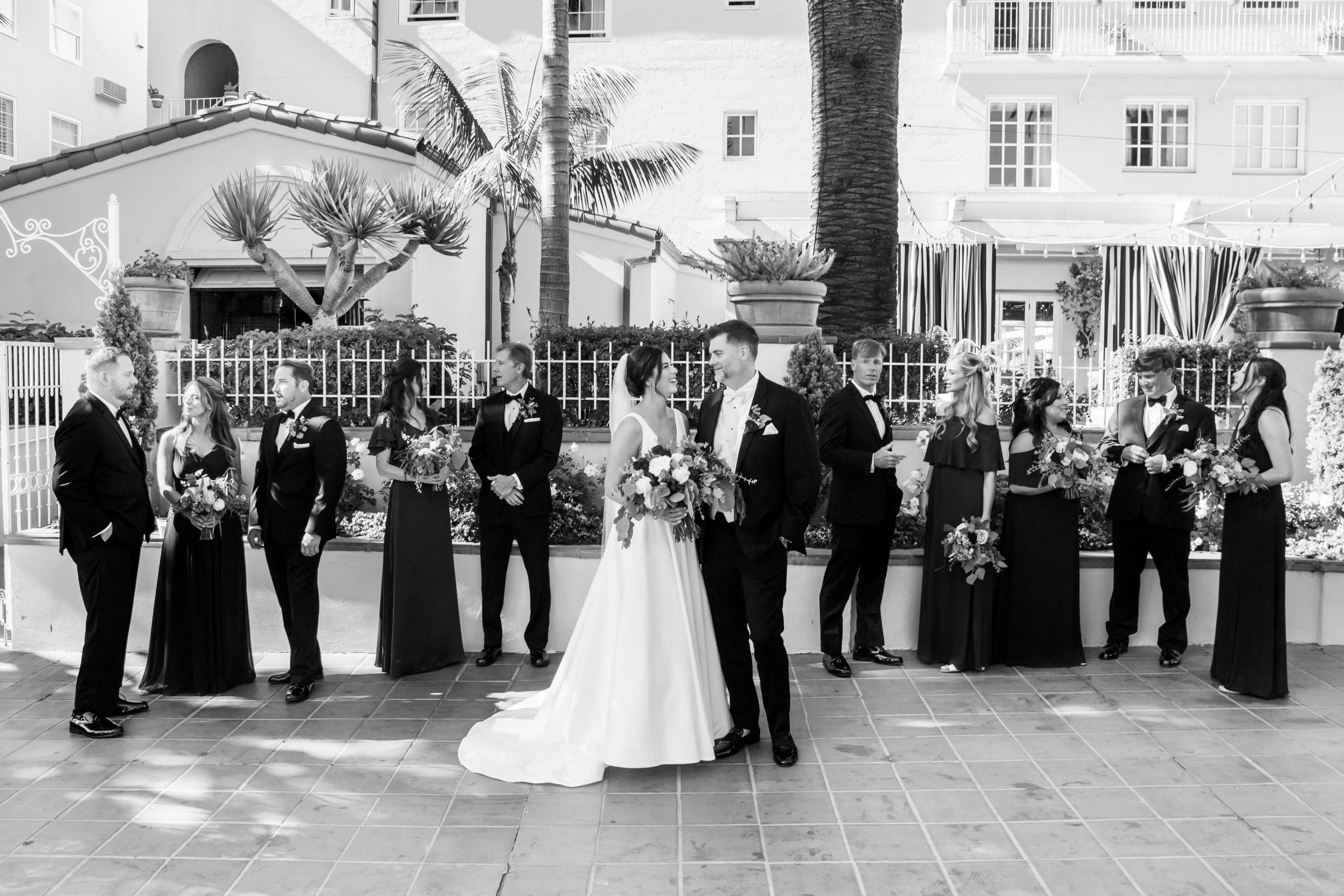 La Valencia Wedding coordinated by Creative Affairs Inc, Dani and Clint Wedding Photo #95 by True Photography