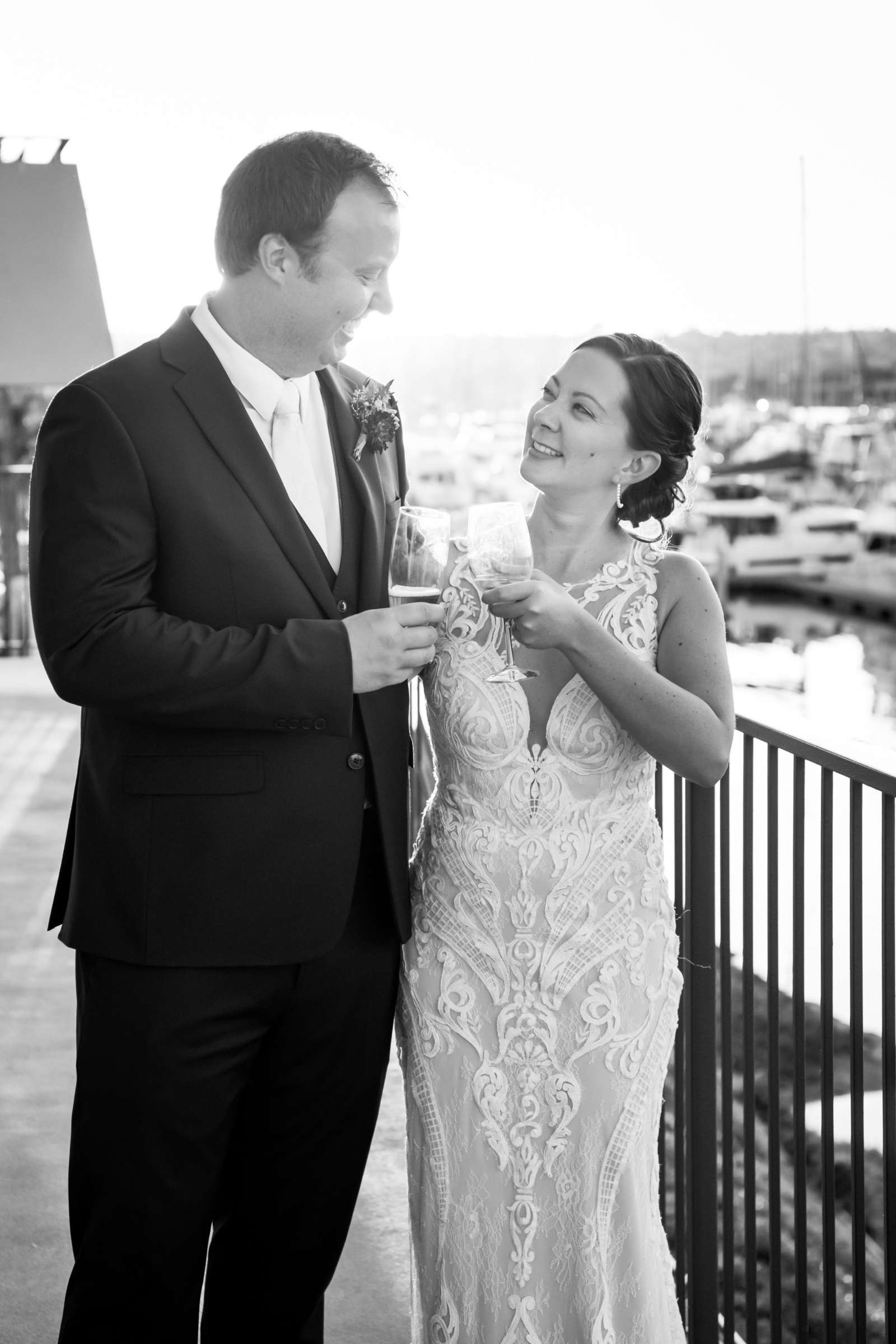 Harbor View Loft Wedding, Linda and Grant Wedding Photo #17 by True Photography