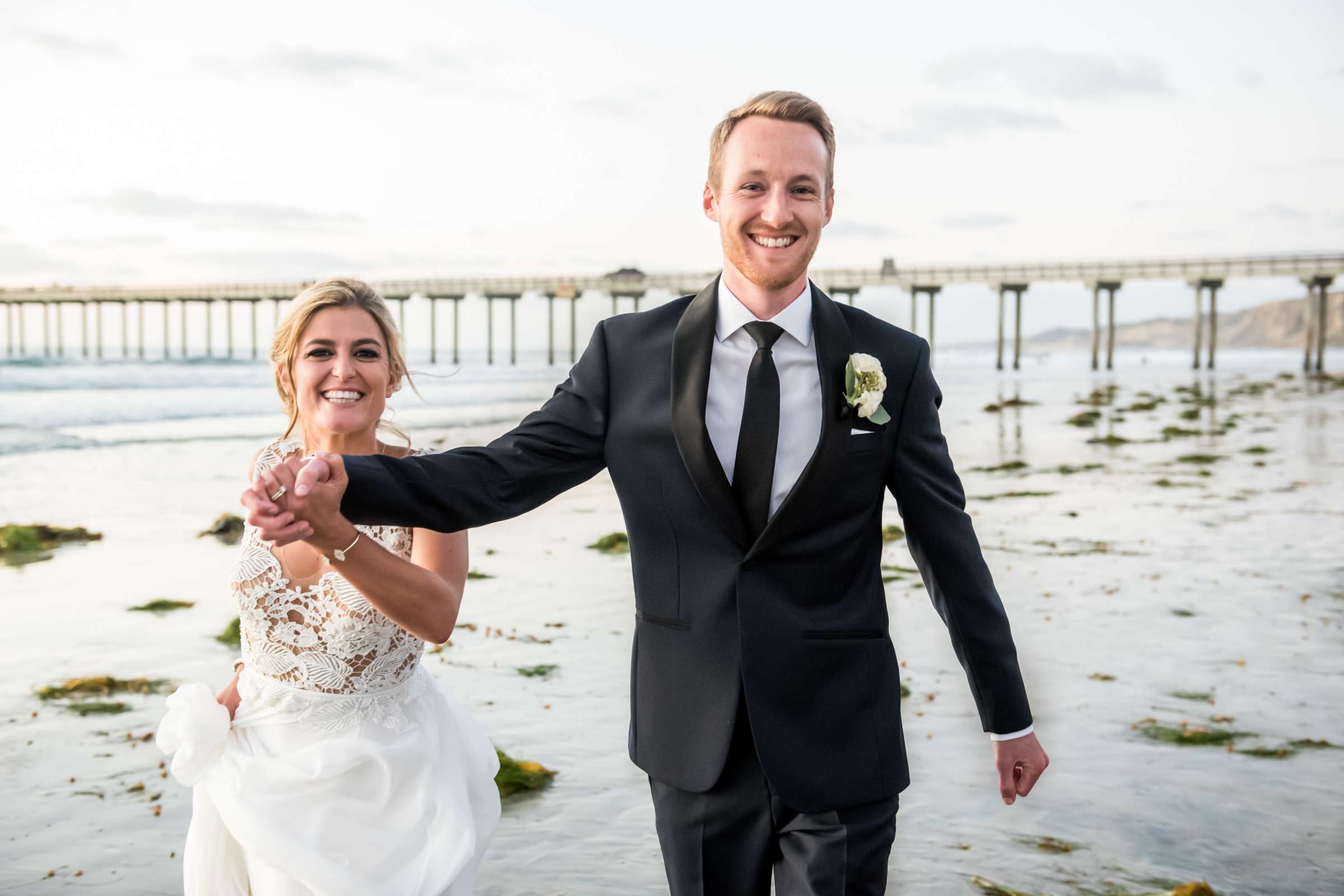 Scripps Seaside Forum Wedding coordinated by First Comes Love Weddings & Events, Kiley and Robert Wedding Photo #580142 by True Photography