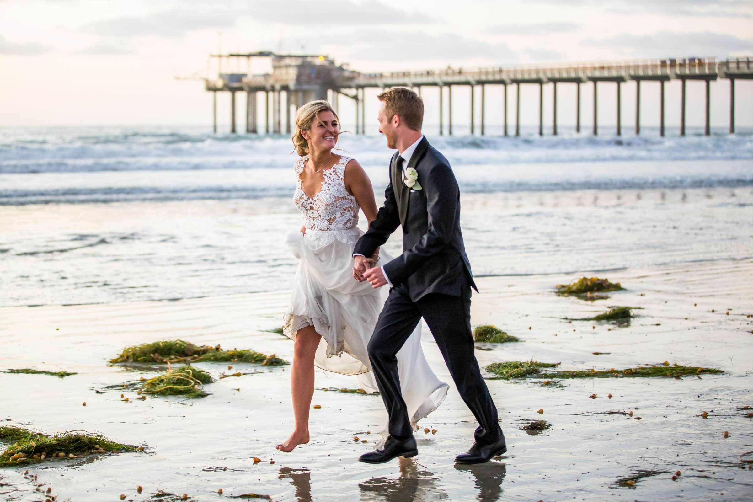 Scripps Seaside Forum Wedding coordinated by First Comes Love Weddings & Events, Kiley and Robert Wedding Photo #580165 by True Photography