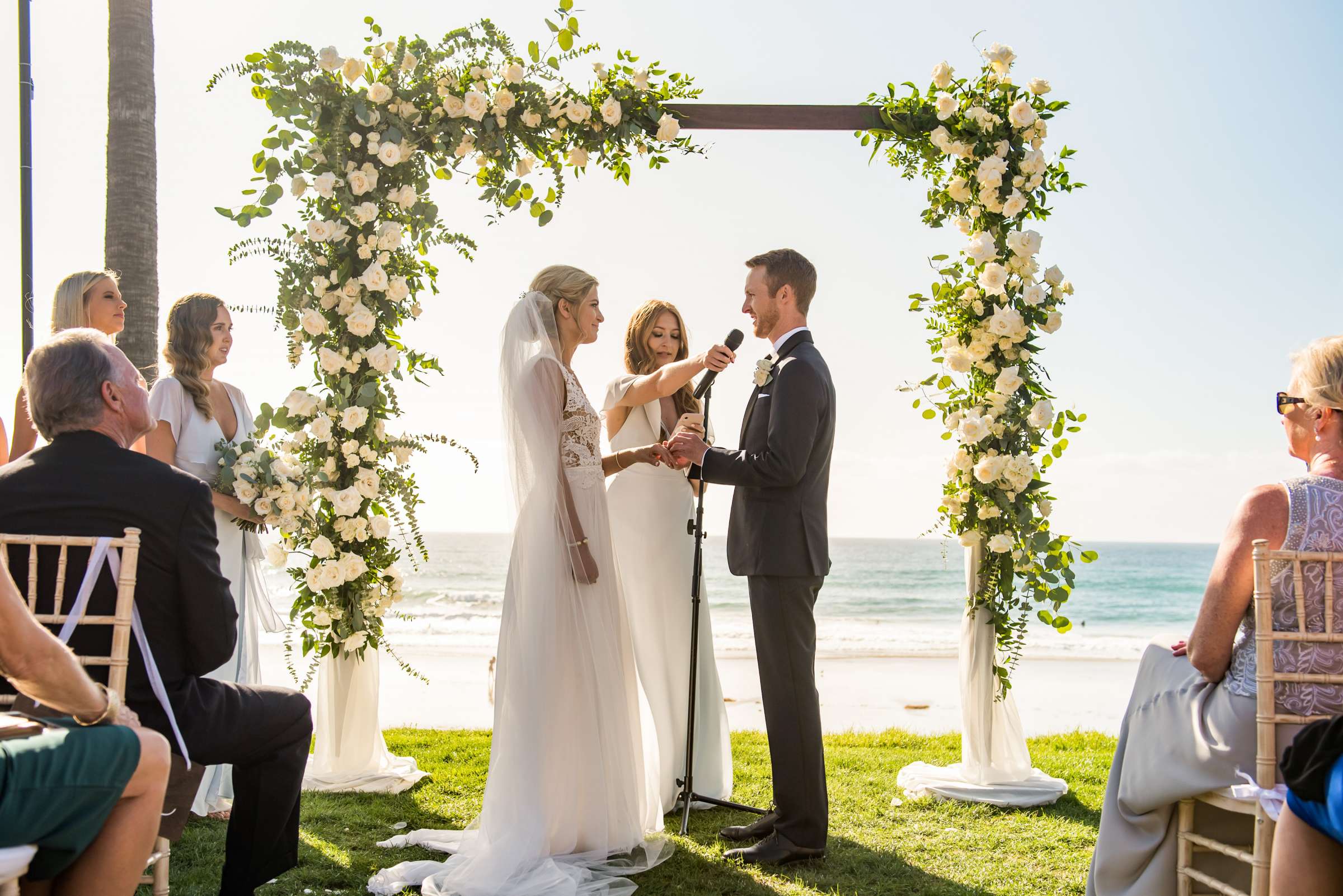 Scripps Seaside Forum Wedding coordinated by First Comes Love Weddings & Events, Kiley and Robert Wedding Photo #580308 by True Photography