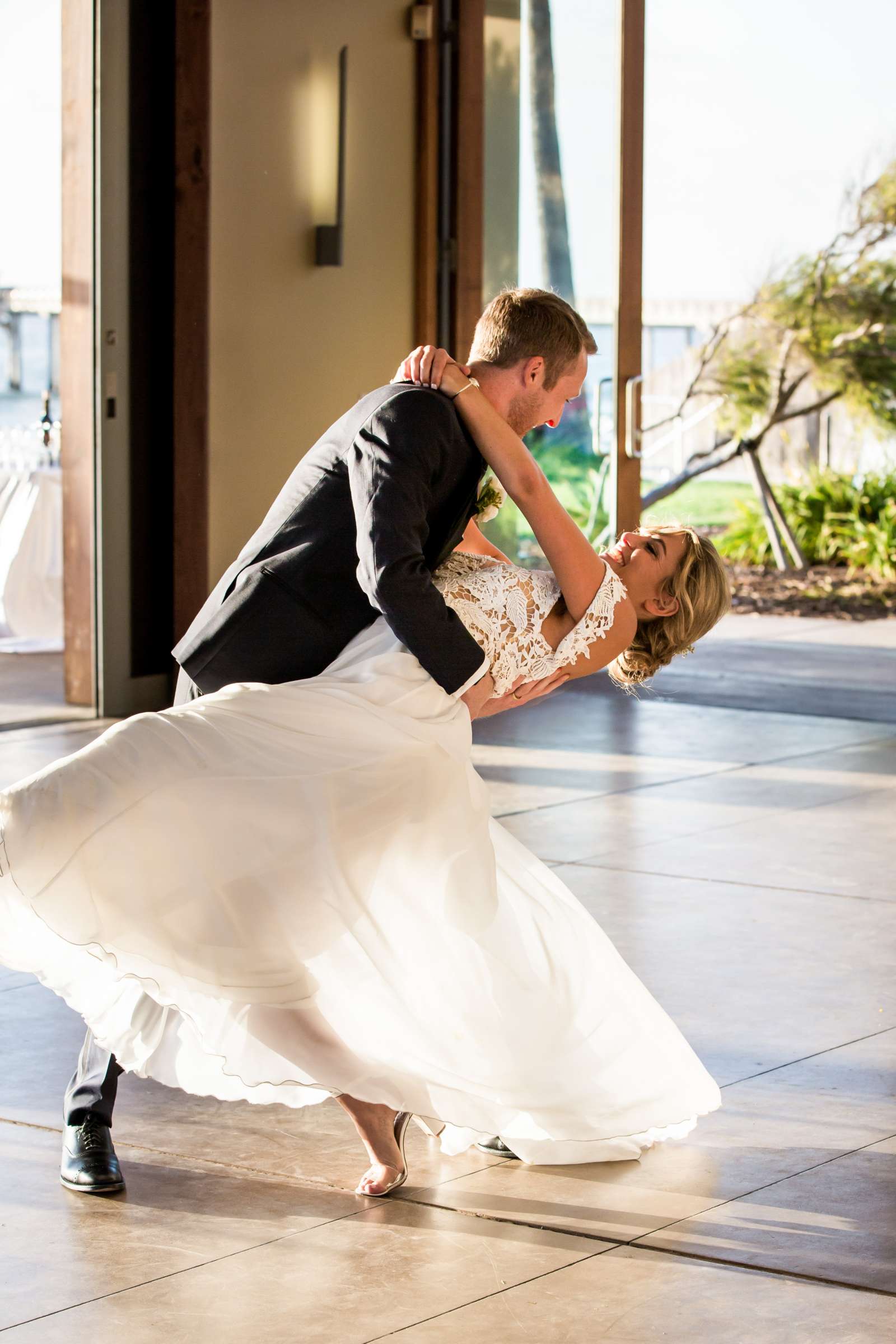 Scripps Seaside Forum Wedding coordinated by First Comes Love Weddings & Events, Kiley and Robert Wedding Photo #580393 by True Photography