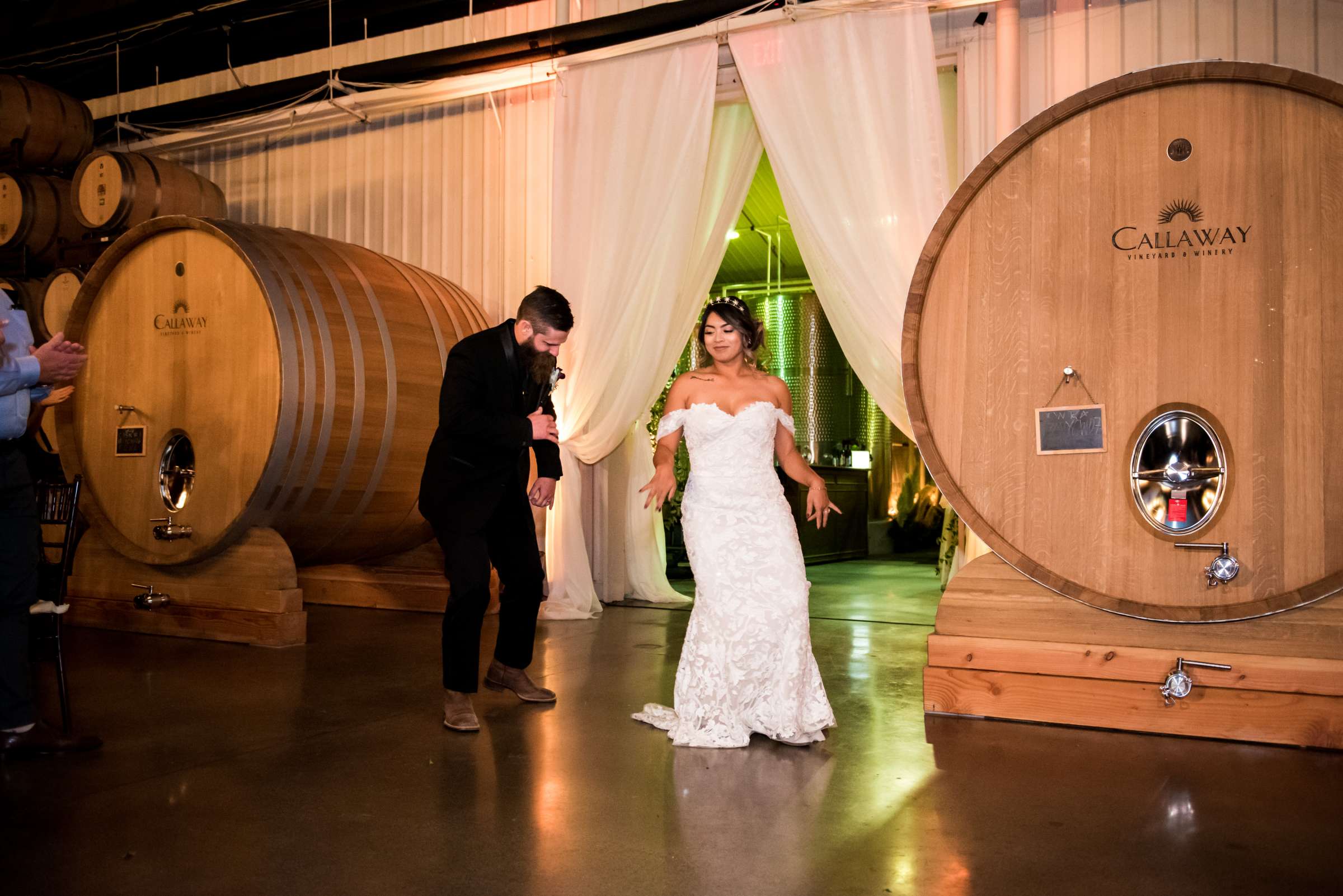 Callaway Vineyards & Winery Wedding, Kari and Andrew Wedding Photo #145 by True Photography