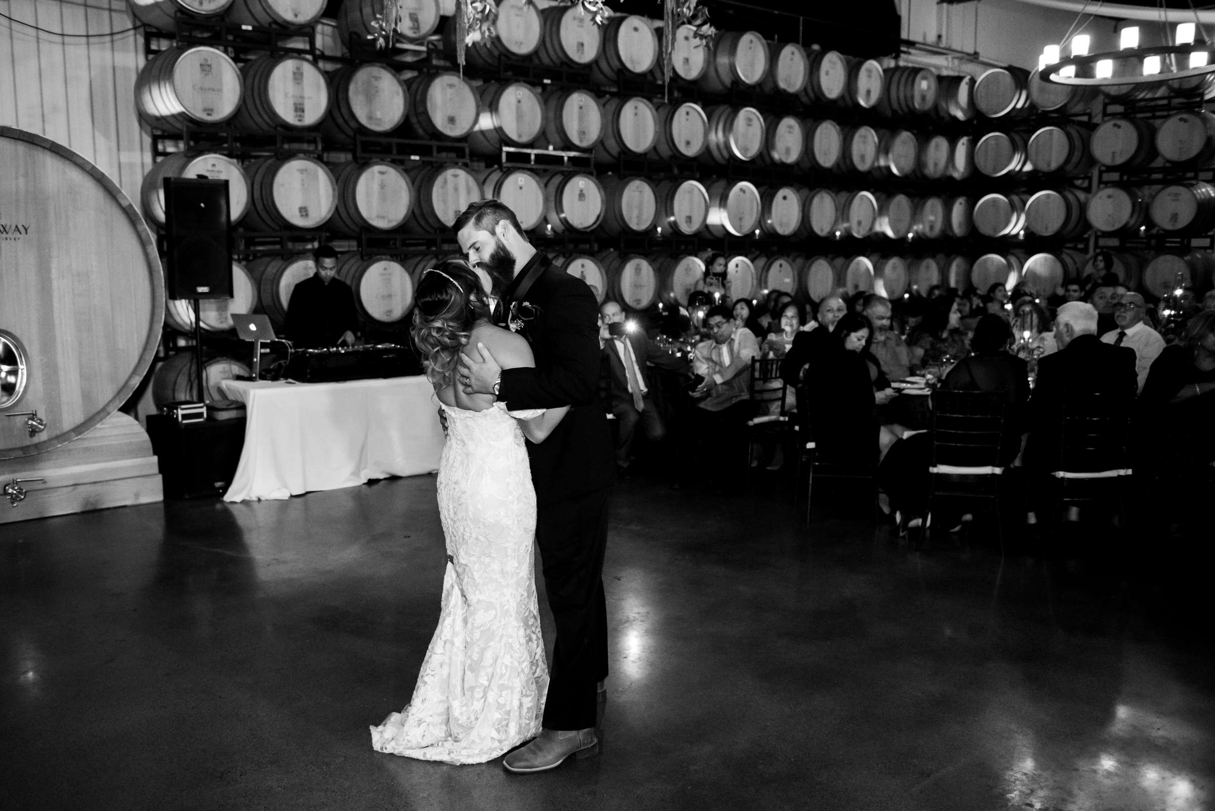 Callaway Vineyards & Winery Wedding, Kari and Andrew Wedding Photo #148 by True Photography