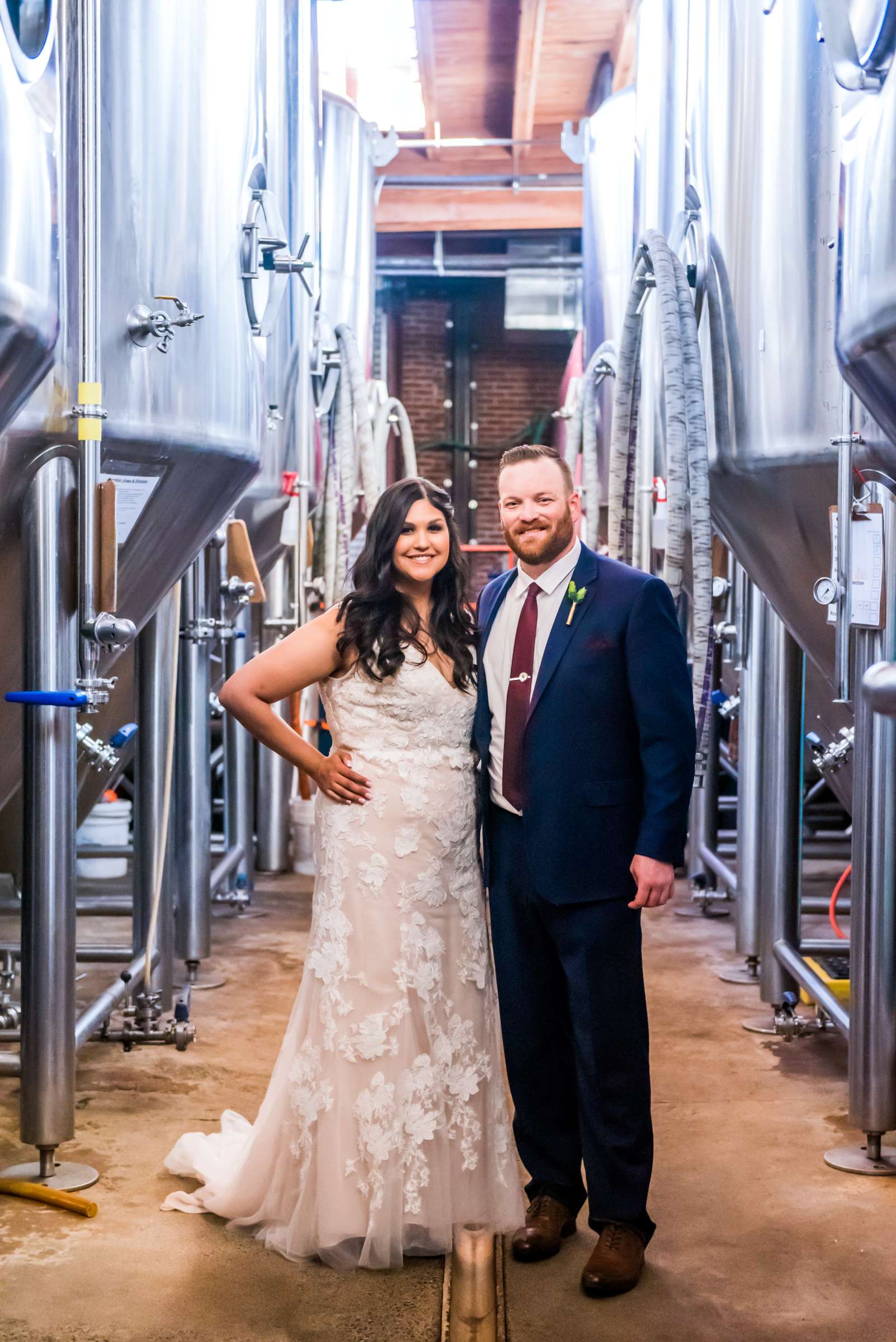 Mission Brewery Wedding, Erica and Matthew Wedding Photo #11 by True Photography