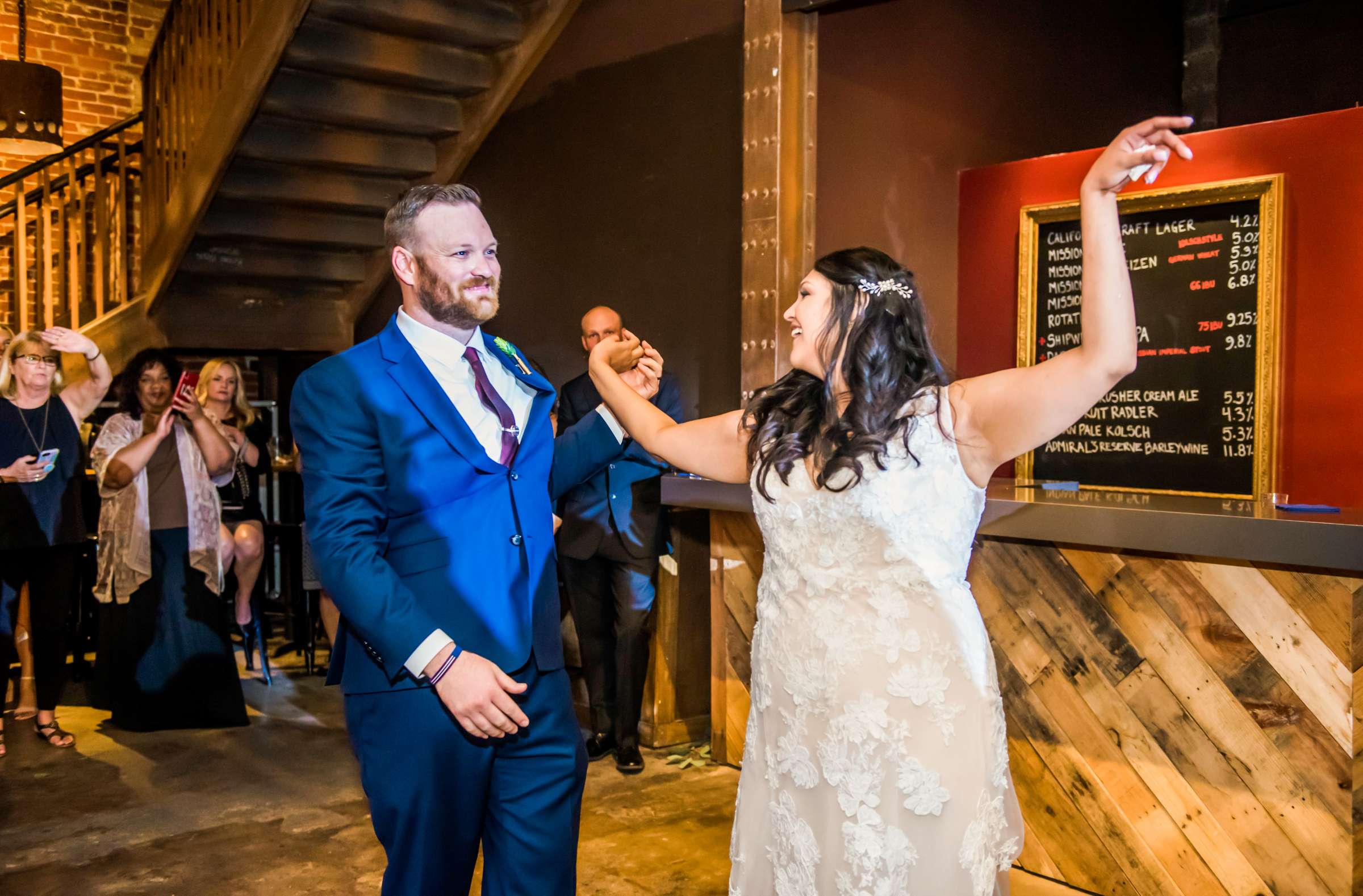 Mission Brewery Wedding, Erica and Matthew Wedding Photo #81 by True Photography