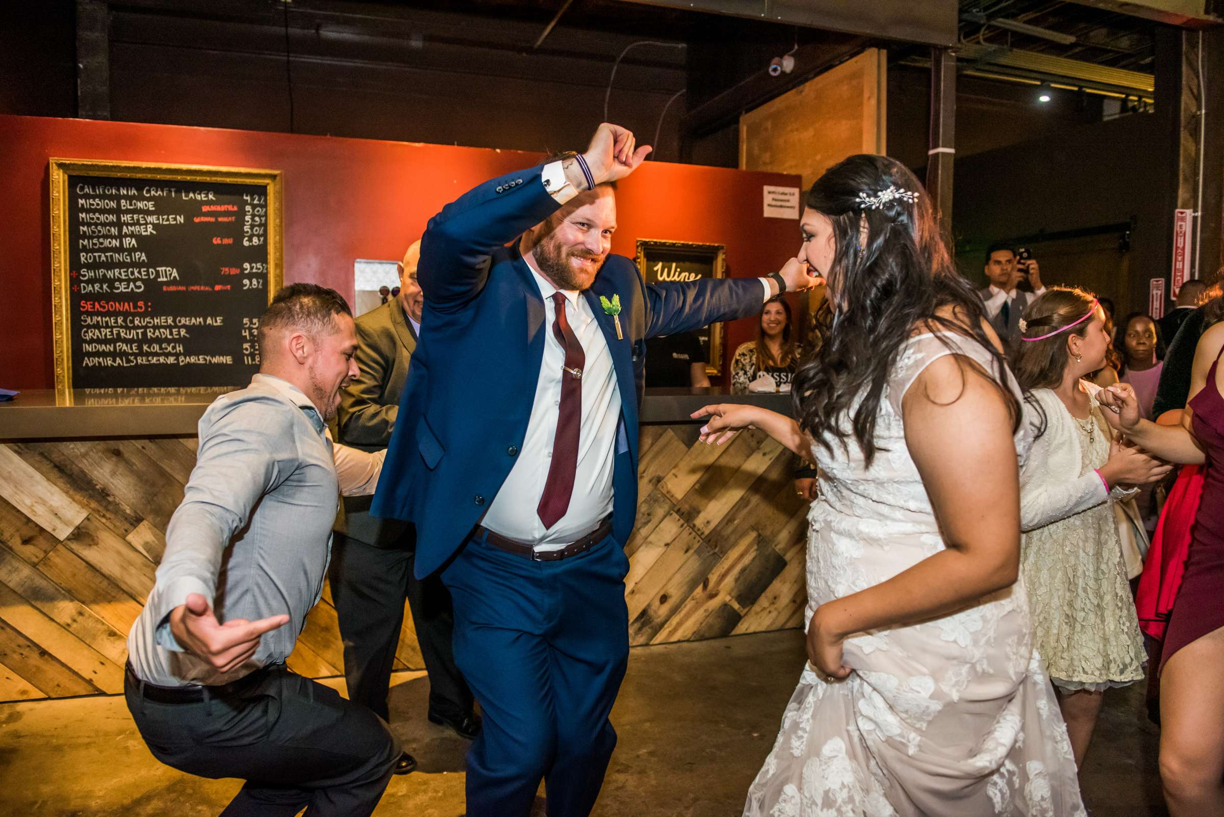 Mission Brewery Wedding, Erica and Matthew Wedding Photo #111 by True Photography