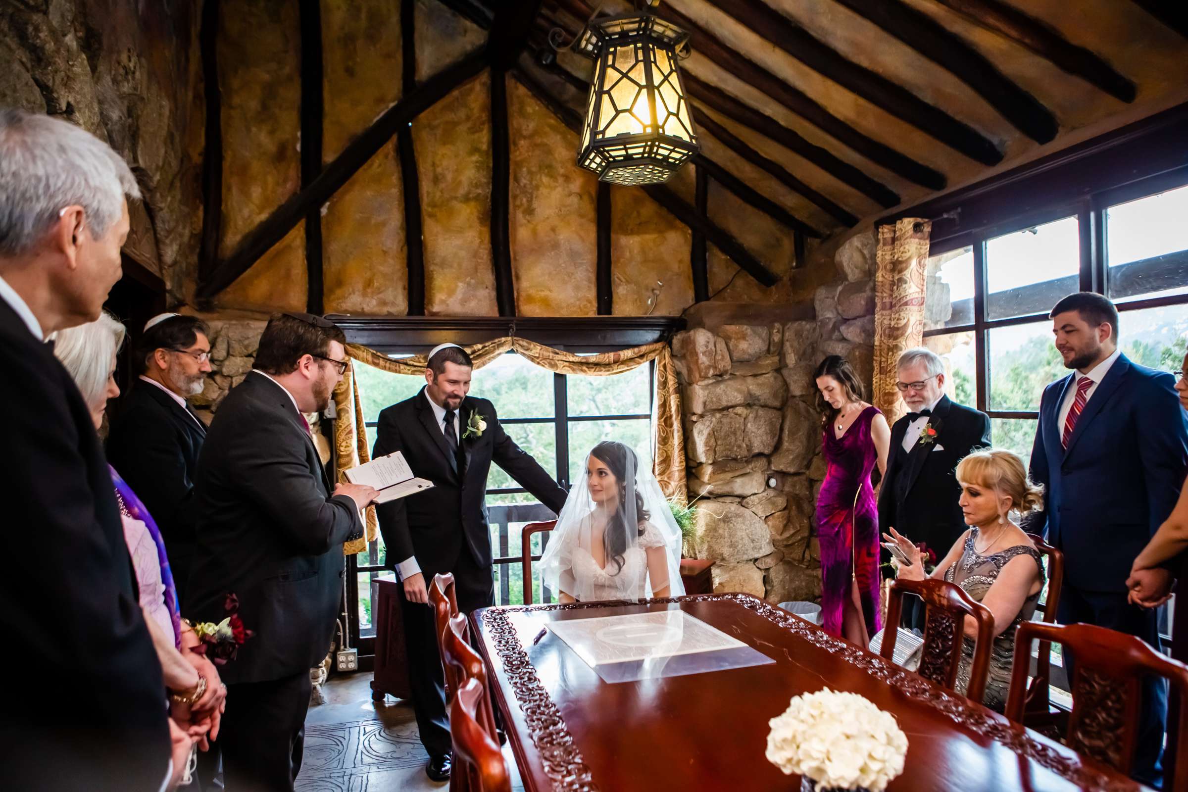 Mt Woodson Castle Wedding, Liran and John Wedding Photo #42 by True Photography