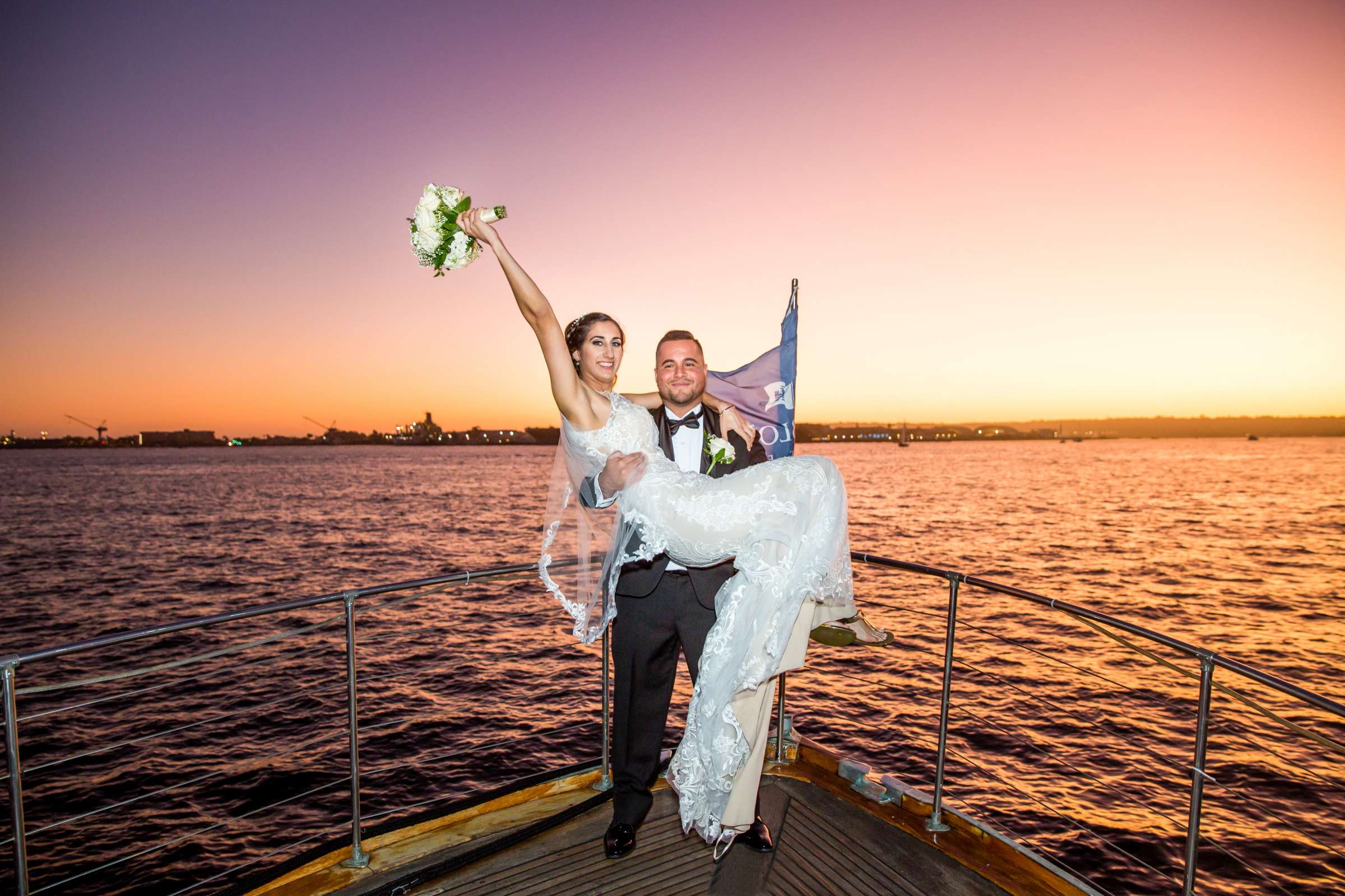 Hornblower cruise line Wedding, Leena and Daniel Wedding Photo #1 by True Photography