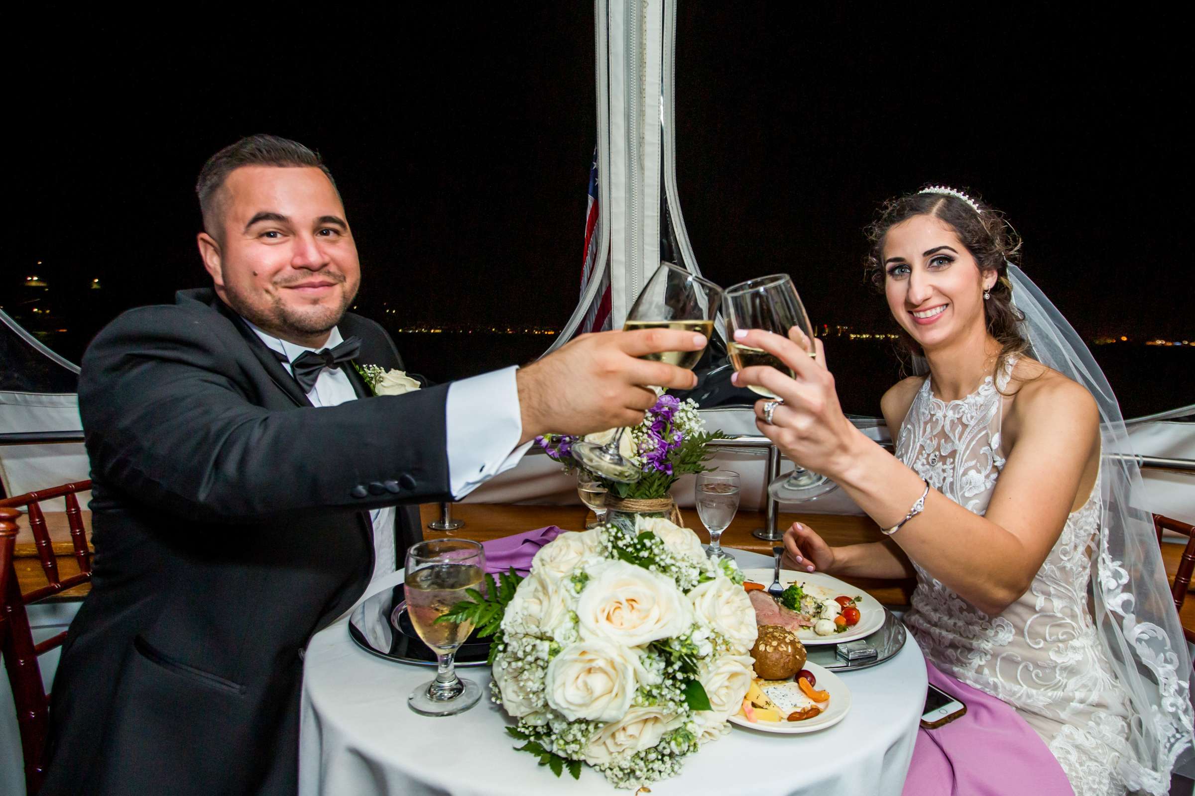 Hornblower cruise line Wedding, Leena and Daniel Wedding Photo #72 by True Photography
