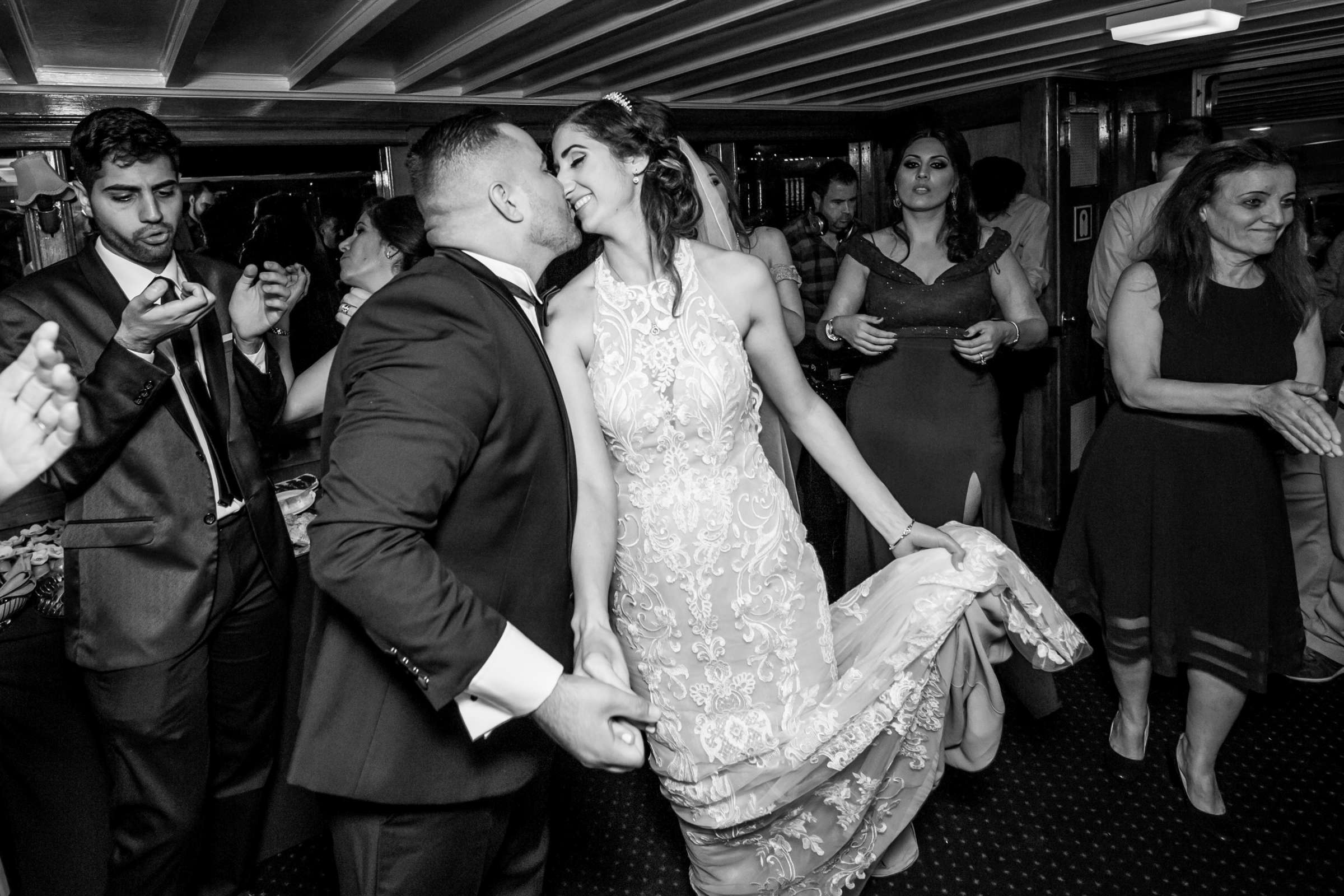 Hornblower cruise line Wedding, Leena and Daniel Wedding Photo #87 by True Photography