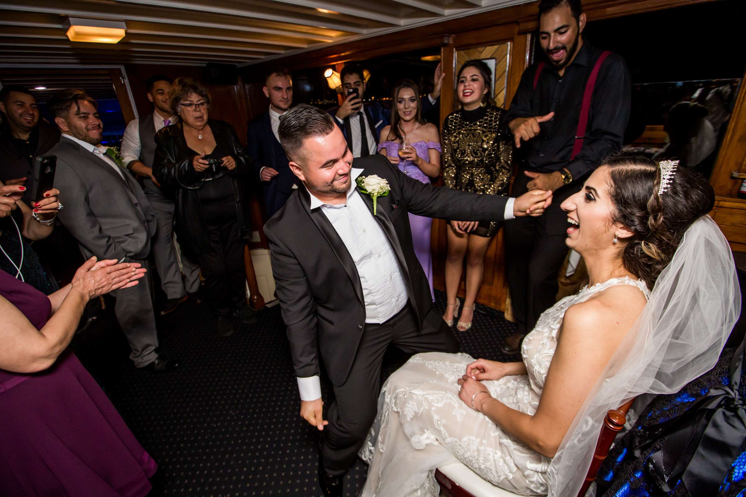Hornblower cruise line Wedding, Leena and Daniel Wedding Photo #89 by True Photography
