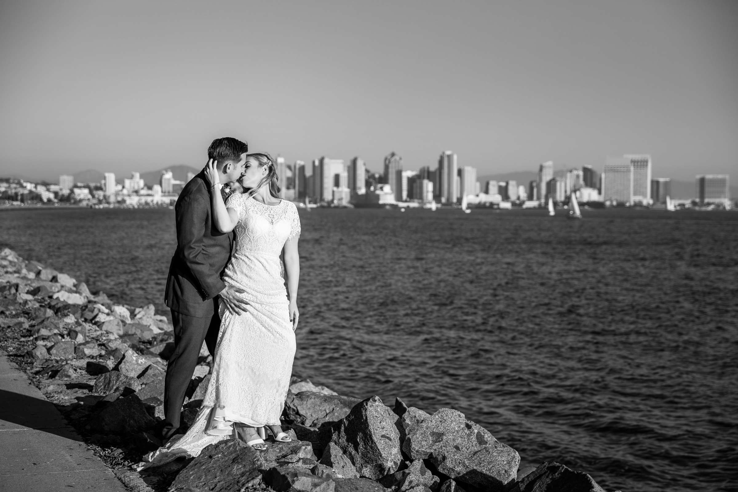 Harbor View Loft Wedding, Kelley and Aaron Wedding Photo #8 by True Photography
