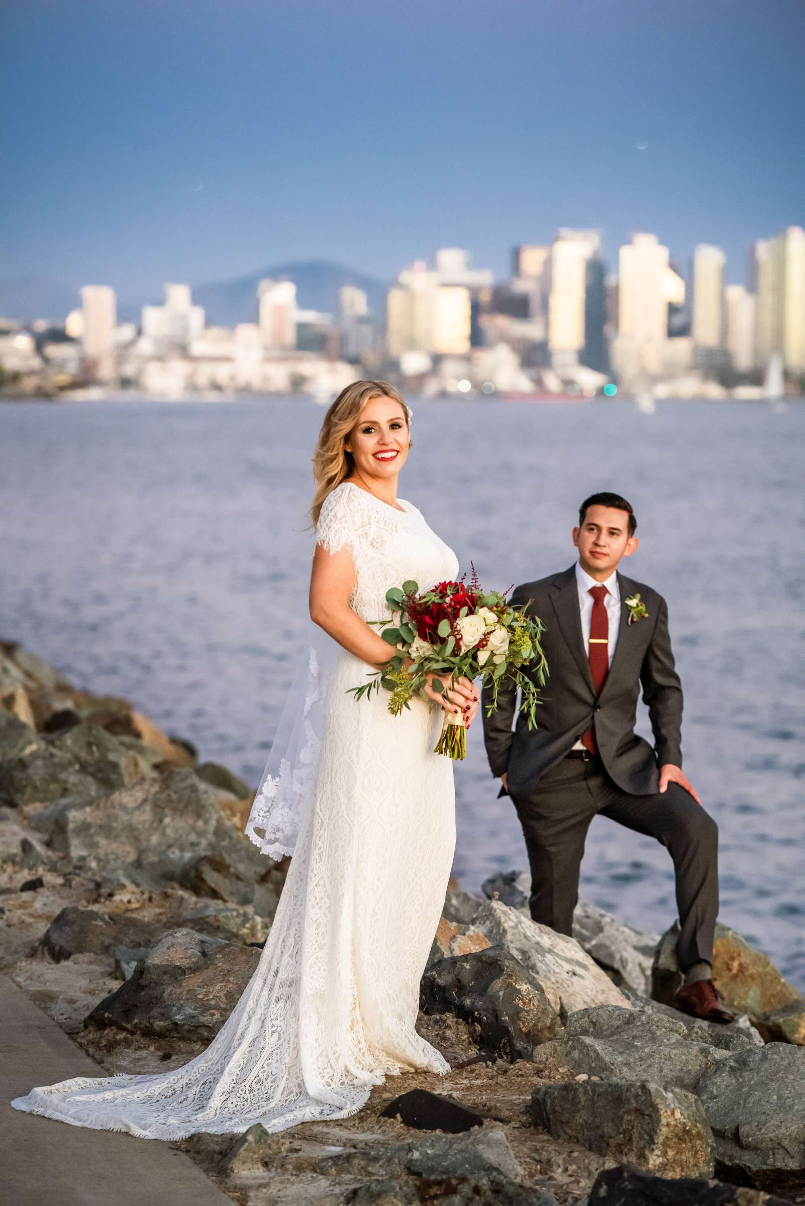 Harbor View Loft Wedding, Kelley and Aaron Wedding Photo #21 by True Photography