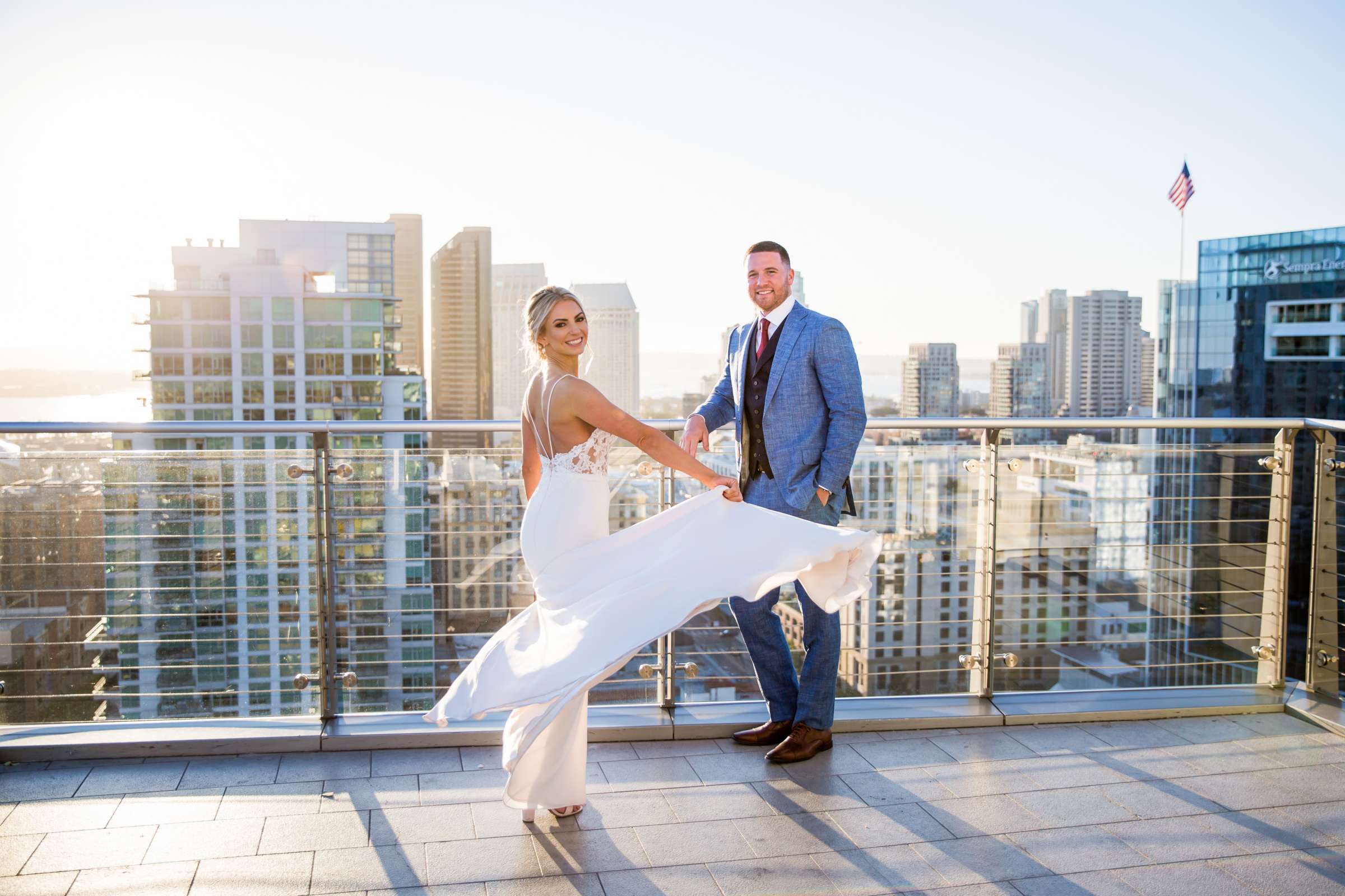 Urban Downtown at The Ultimate Skybox Wedding, Heather and Drew Wedding Photo #5 by True Photography