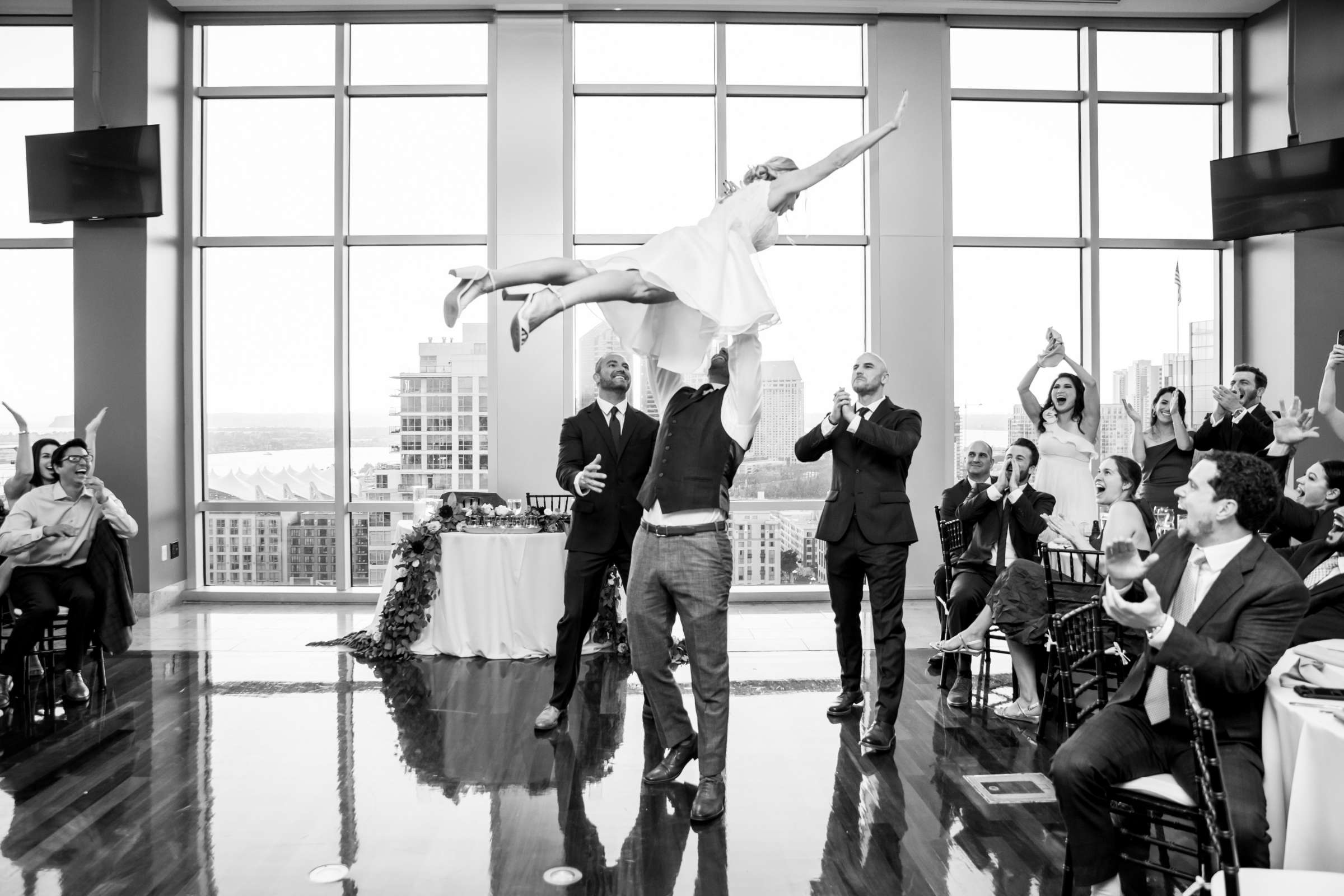 The Ultimate Skybox Wedding, Heather and Drew Wedding Photo #129 by True Photography