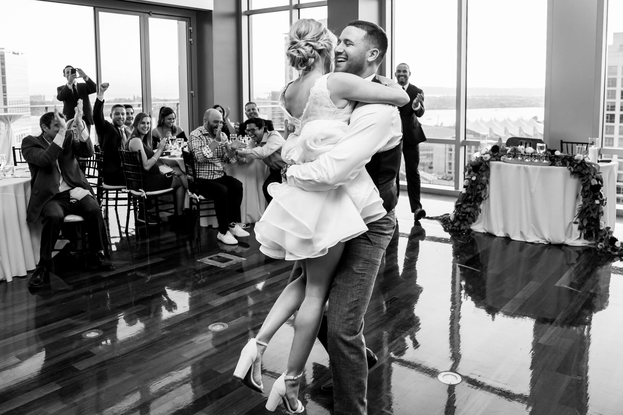 The Ultimate Skybox Wedding, Heather and Drew Wedding Photo #132 by True Photography