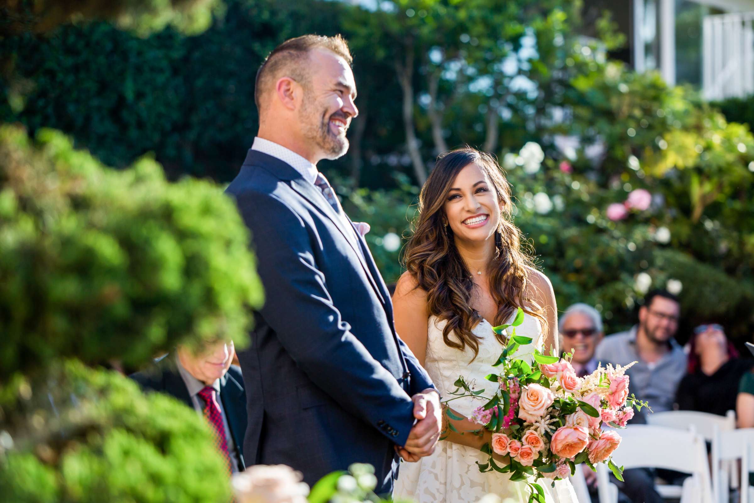 Candid moment at La Valencia Wedding, Melissa and Matthew Wedding Photo #585875 by True Photography