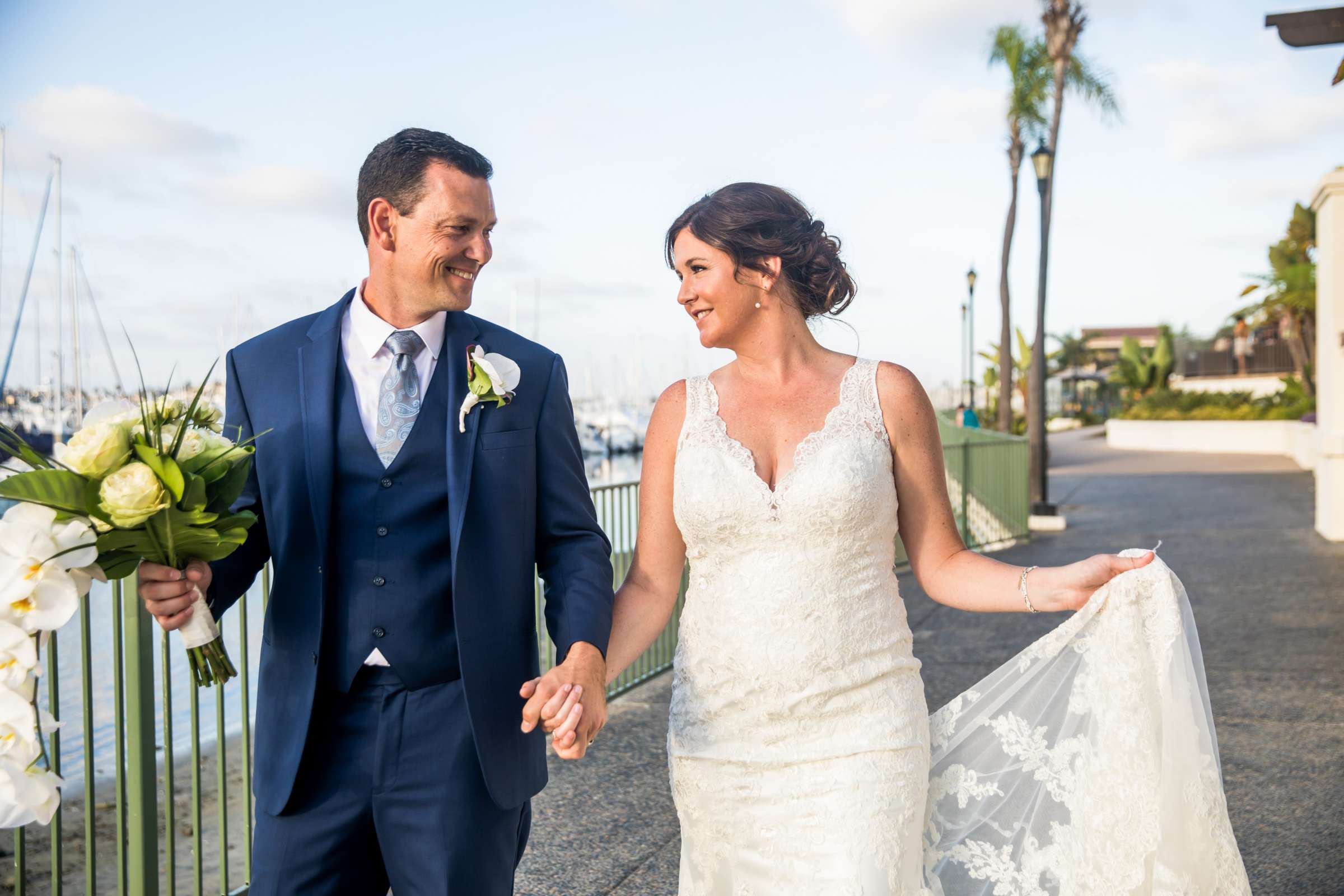 Kona Kai Resort Wedding coordinated by Events Inspired SD, Christine and Kai Wedding Photo #18 by True Photography
