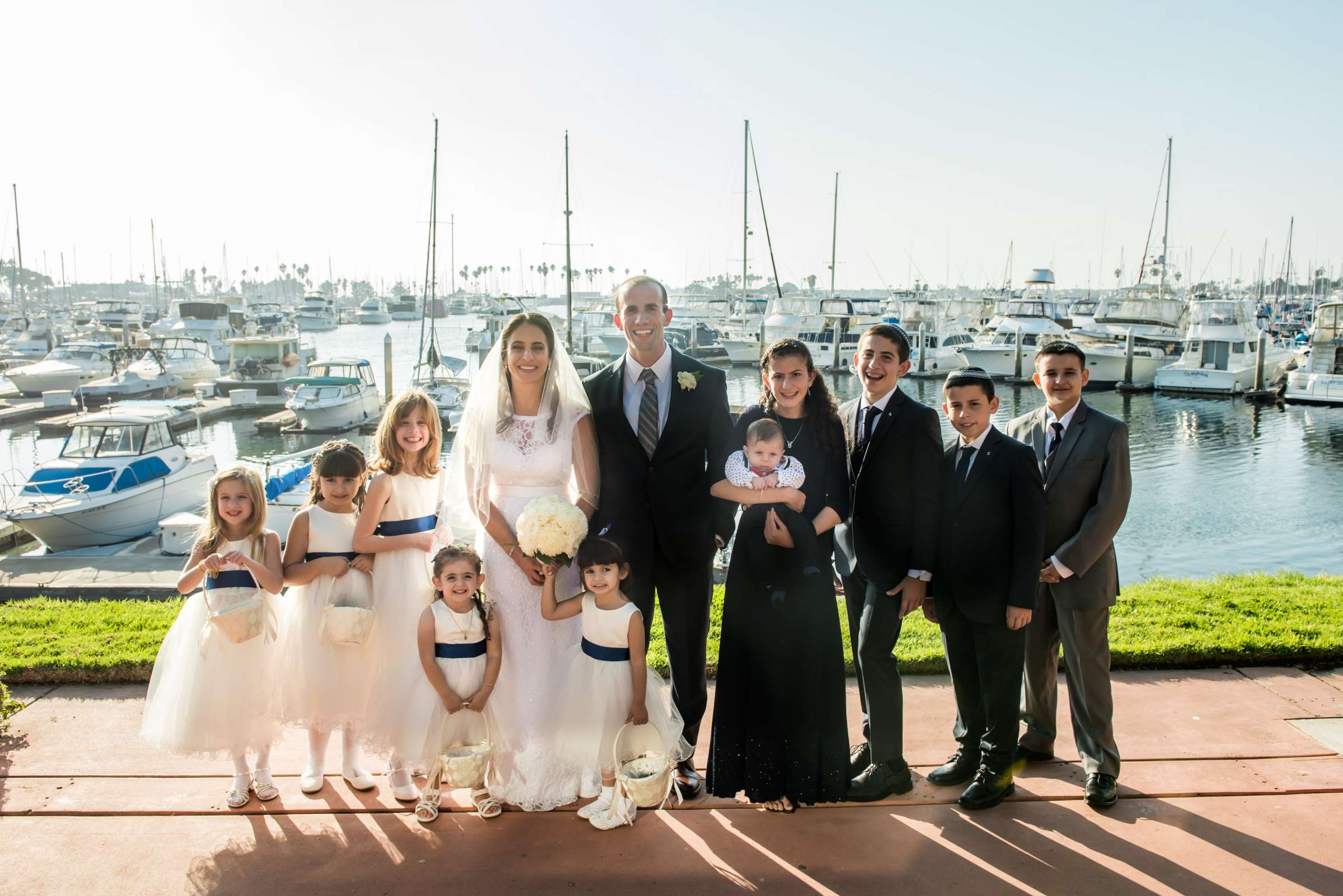 Marina Village Conference Center Wedding coordinated by Sloane Sisters Event Co., Miriam and Jesse Wedding Photo #33 by True Photography