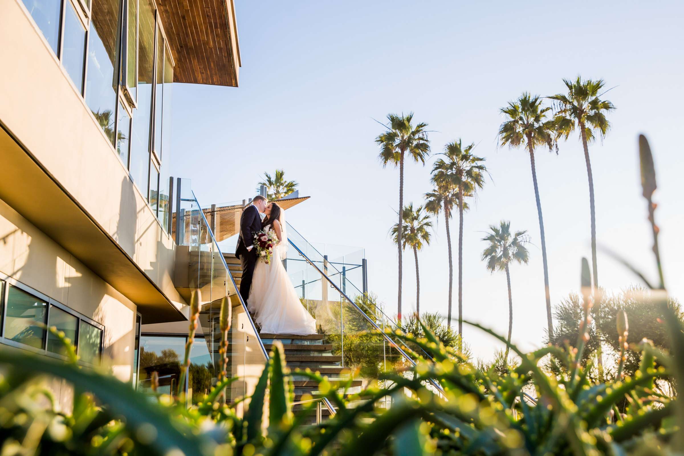 Classical moment at Scripps Seaside Forum Wedding, Claire and Todd Wedding Photo #12 by True Photography