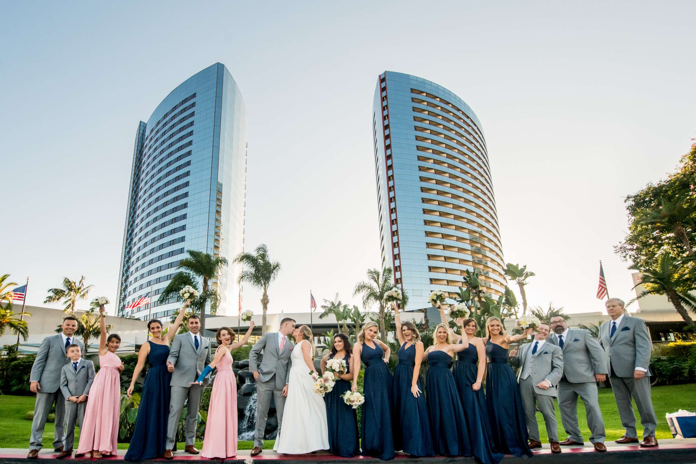 Marriott Marquis San Diego Marina Wedding coordinated by First Comes Love Weddings & Events, Ashlee and John Wedding Photo #15 by True Photography