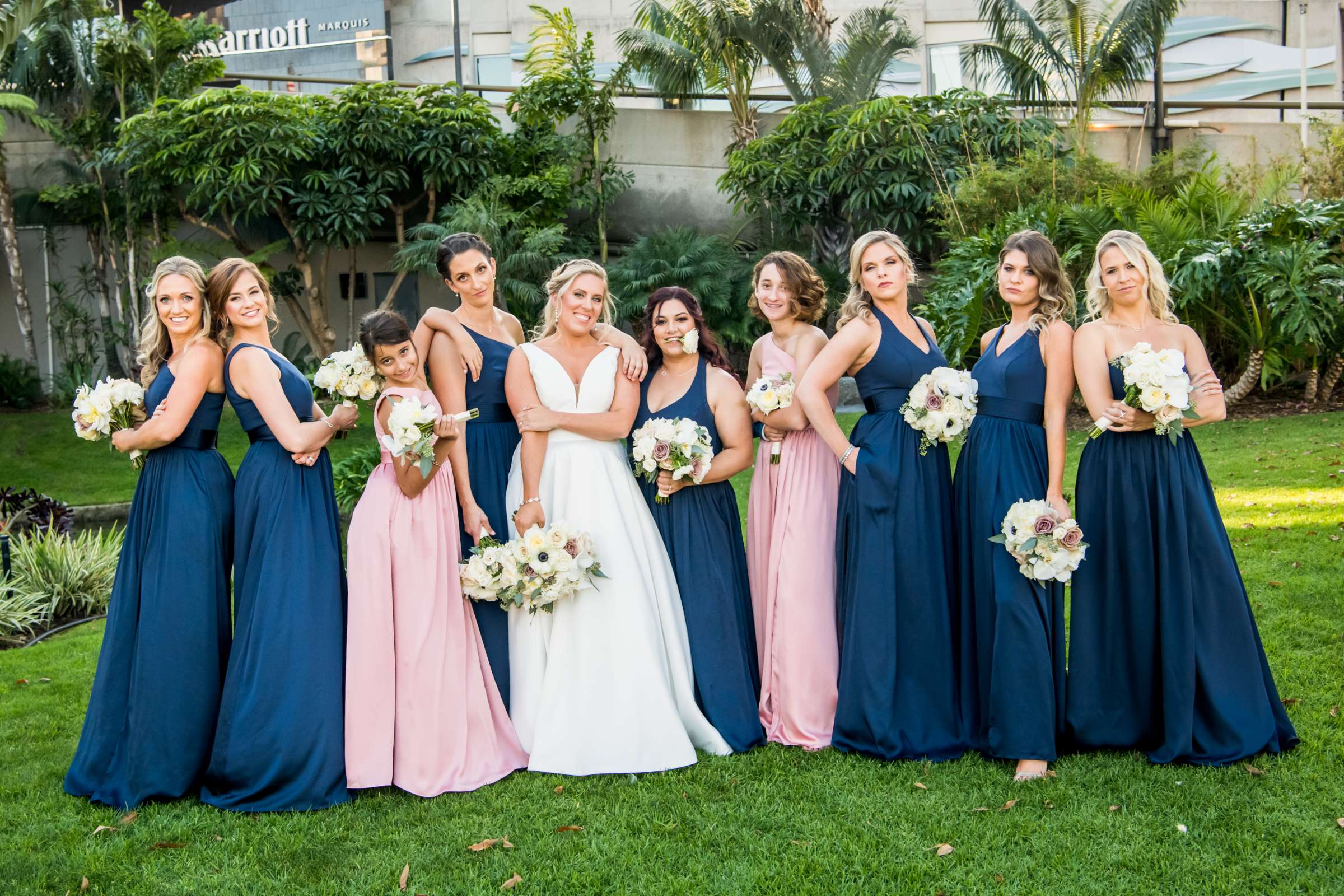 Marriott Marquis San Diego Marina Wedding coordinated by First Comes Love Weddings & Events, Ashlee and John Wedding Photo #16 by True Photography