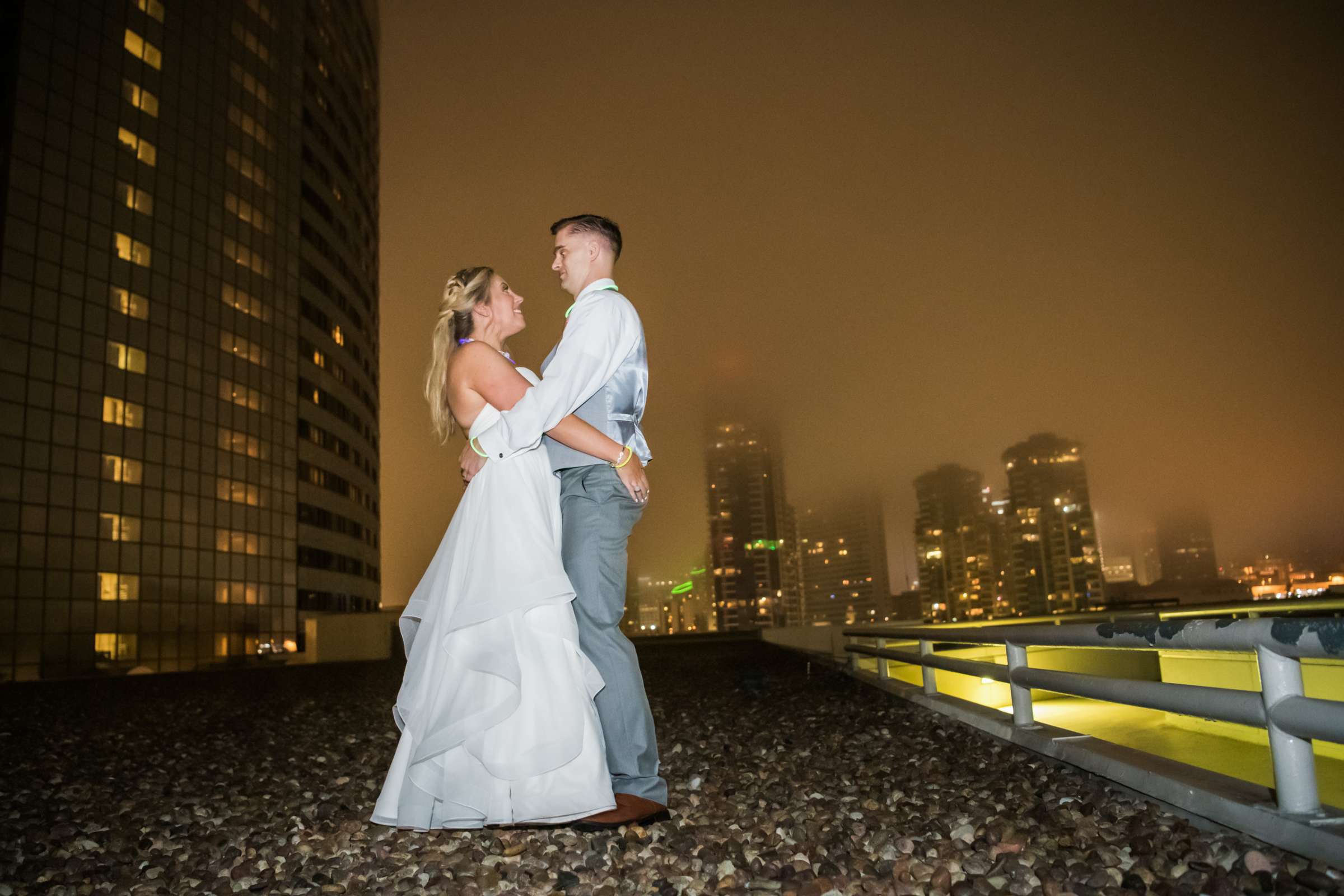Marriott Marquis San Diego Marina Wedding coordinated by First Comes Love Weddings & Events, Ashlee and John Wedding Photo #30 by True Photography