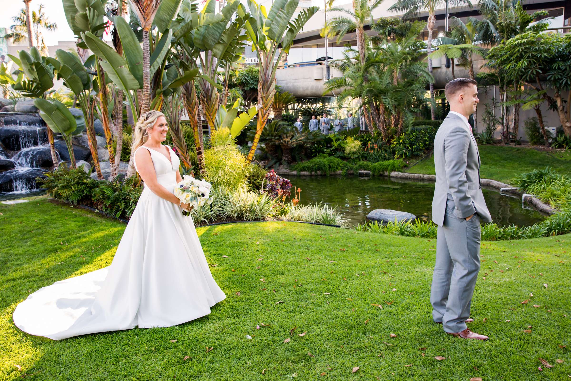 Marriott Marquis San Diego Marina Wedding coordinated by First Comes Love Weddings & Events, Ashlee and John Wedding Photo #41 by True Photography