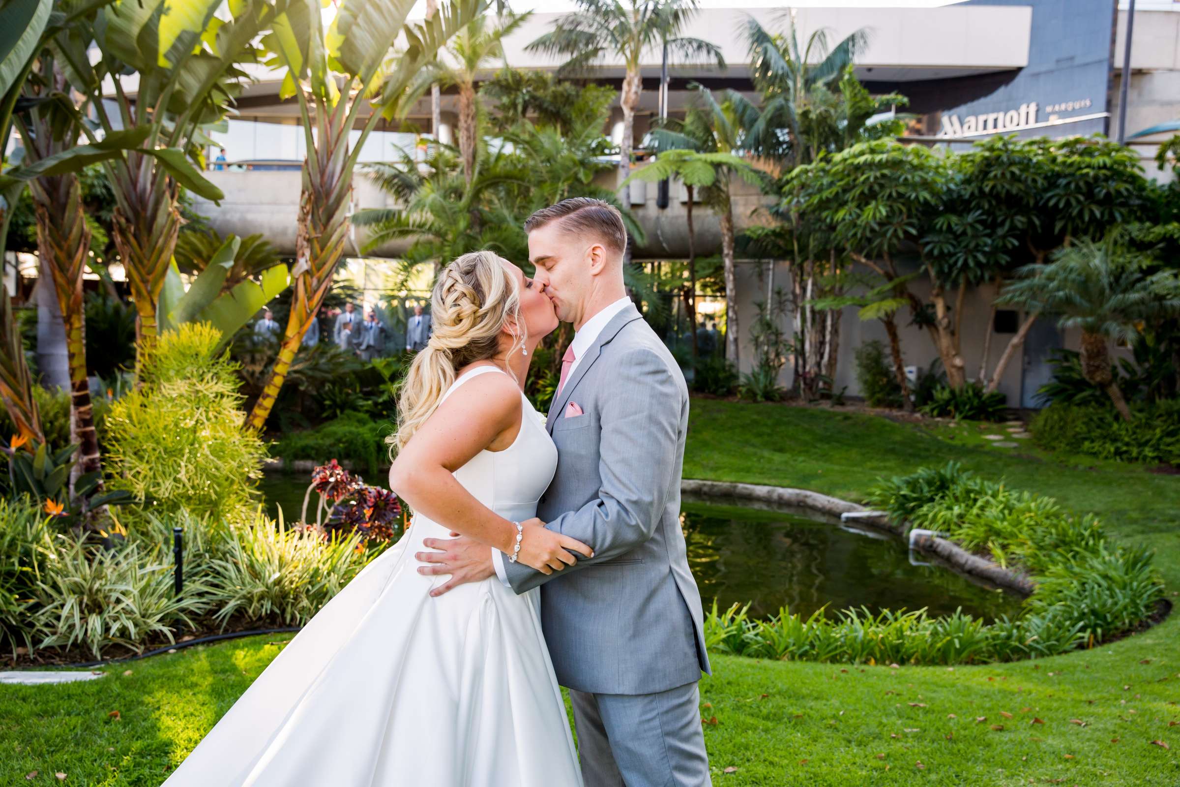 Marriott Marquis San Diego Marina Wedding coordinated by First Comes Love Weddings & Events, Ashlee and John Wedding Photo #44 by True Photography
