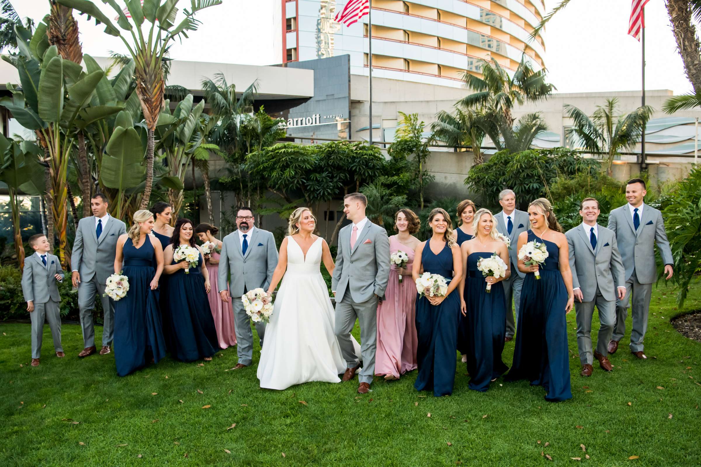 Marriott Marquis San Diego Marina Wedding coordinated by First Comes Love Weddings & Events, Ashlee and John Wedding Photo #61 by True Photography