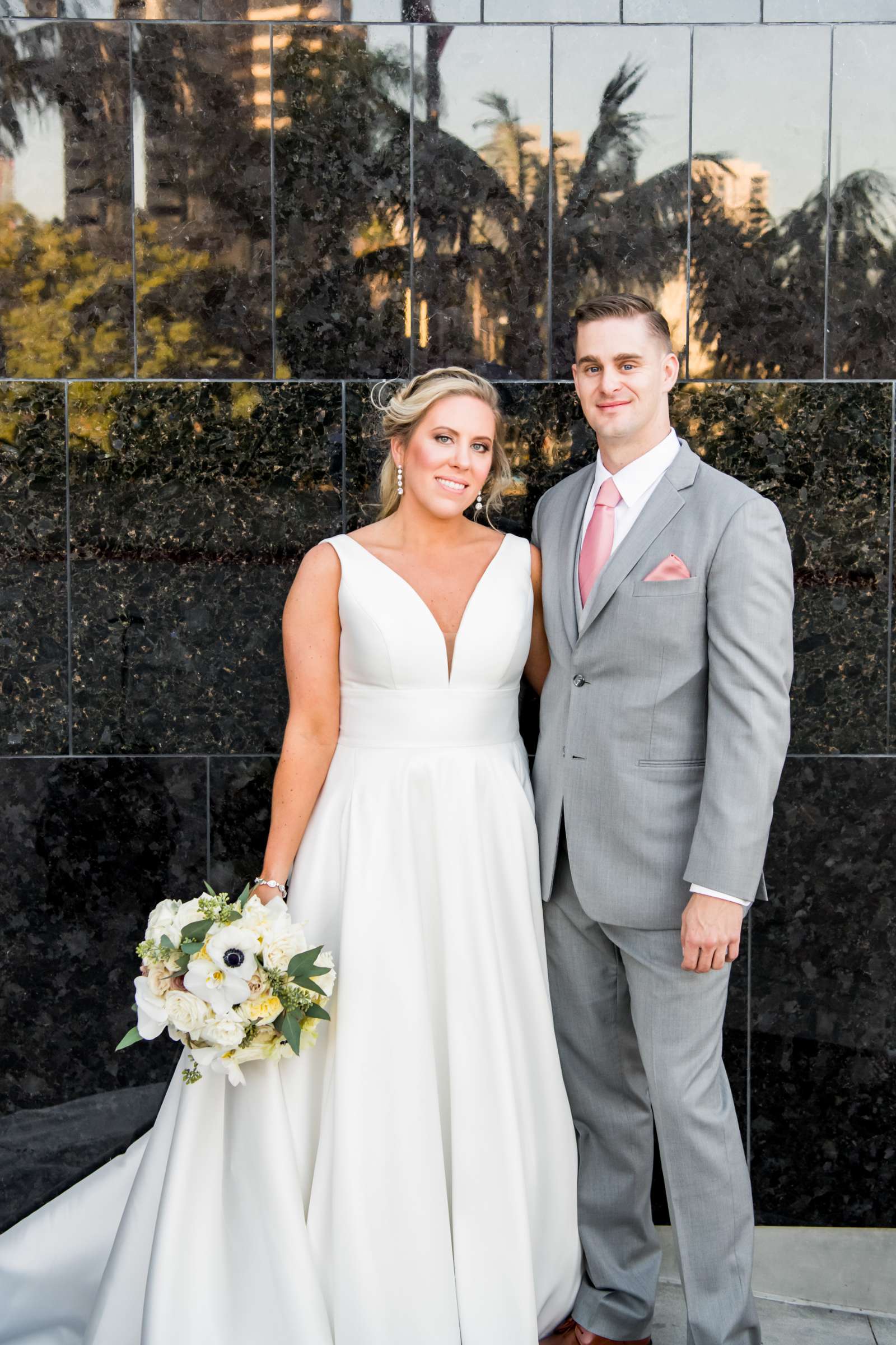 Marriott Marquis San Diego Marina Wedding coordinated by First Comes Love Weddings & Events, Ashlee and John Wedding Photo #63 by True Photography