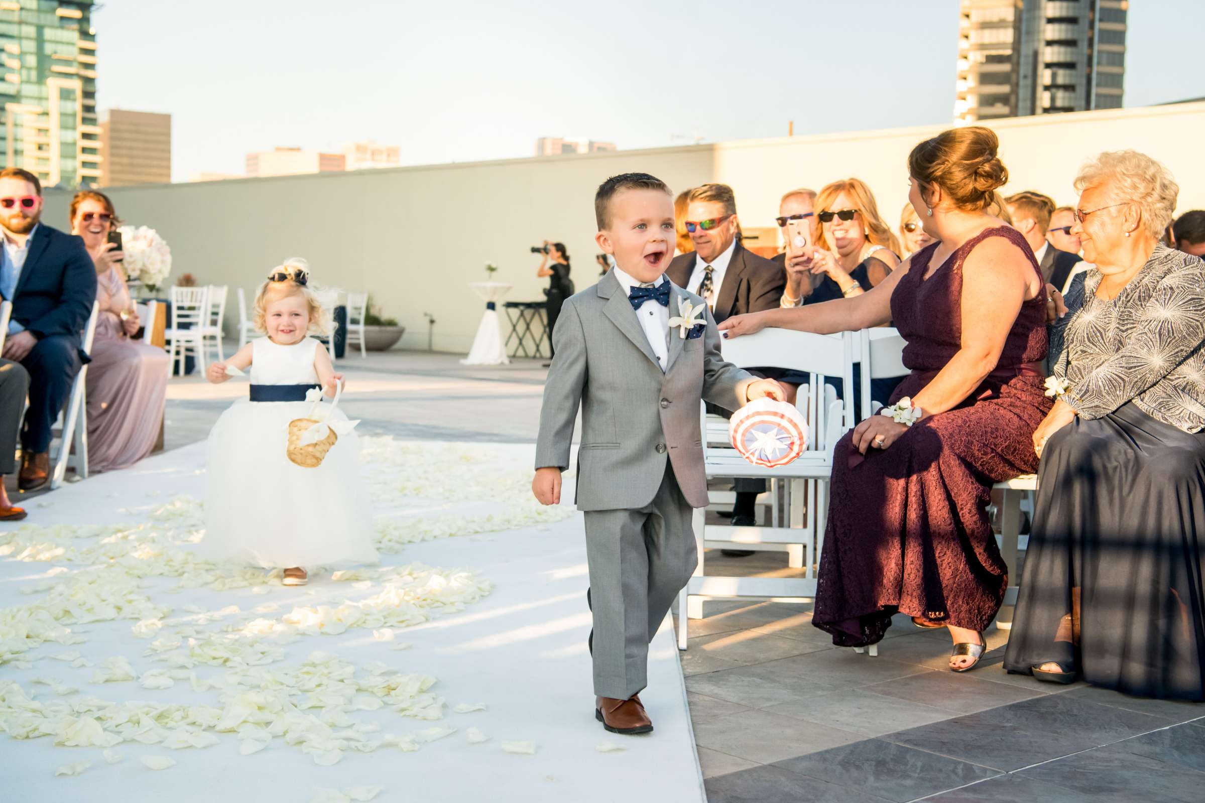 Marriott Marquis San Diego Marina Wedding coordinated by First Comes Love Weddings & Events, Ashlee and John Wedding Photo #70 by True Photography
