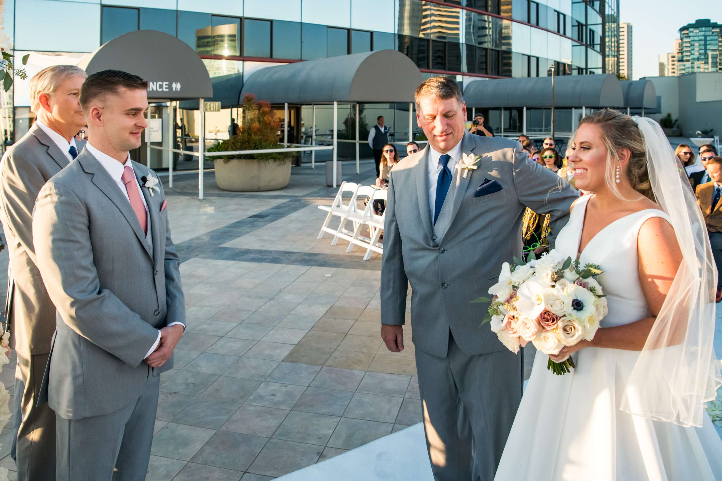Marriott Marquis San Diego Marina Wedding coordinated by First Comes Love Weddings & Events, Ashlee and John Wedding Photo #75 by True Photography