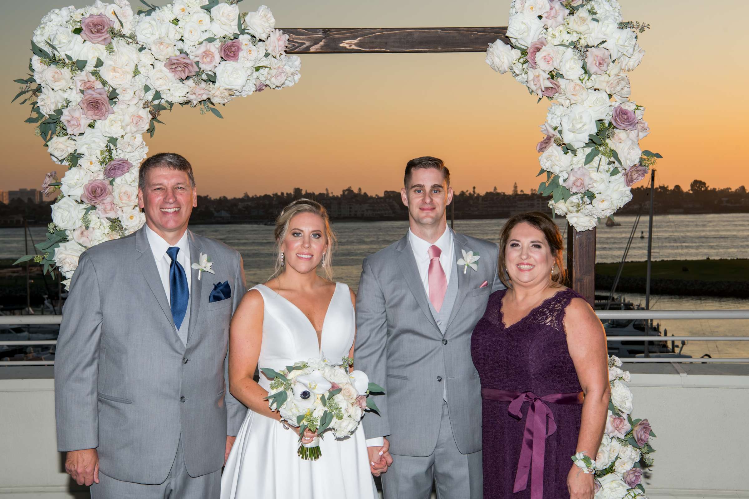 Marriott Marquis San Diego Marina Wedding coordinated by First Comes Love Weddings & Events, Ashlee and John Wedding Photo #92 by True Photography