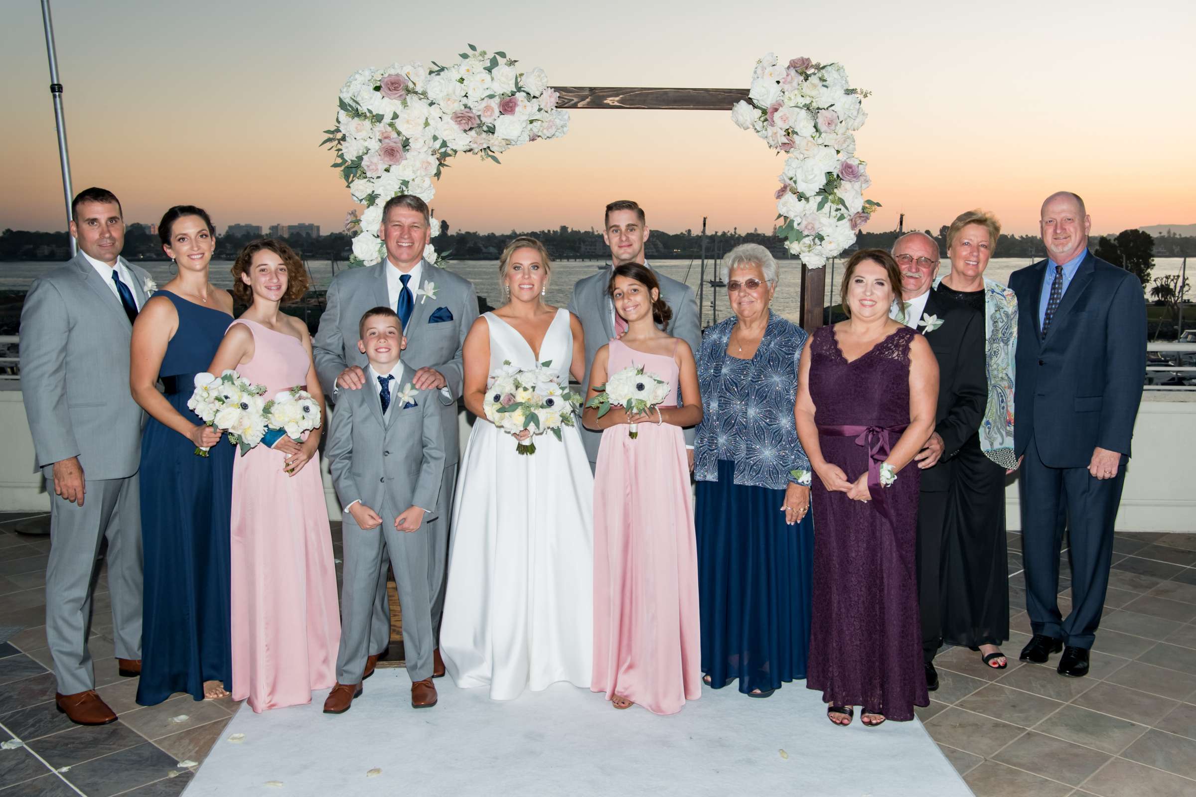 Marriott Marquis San Diego Marina Wedding coordinated by First Comes Love Weddings & Events, Ashlee and John Wedding Photo #94 by True Photography