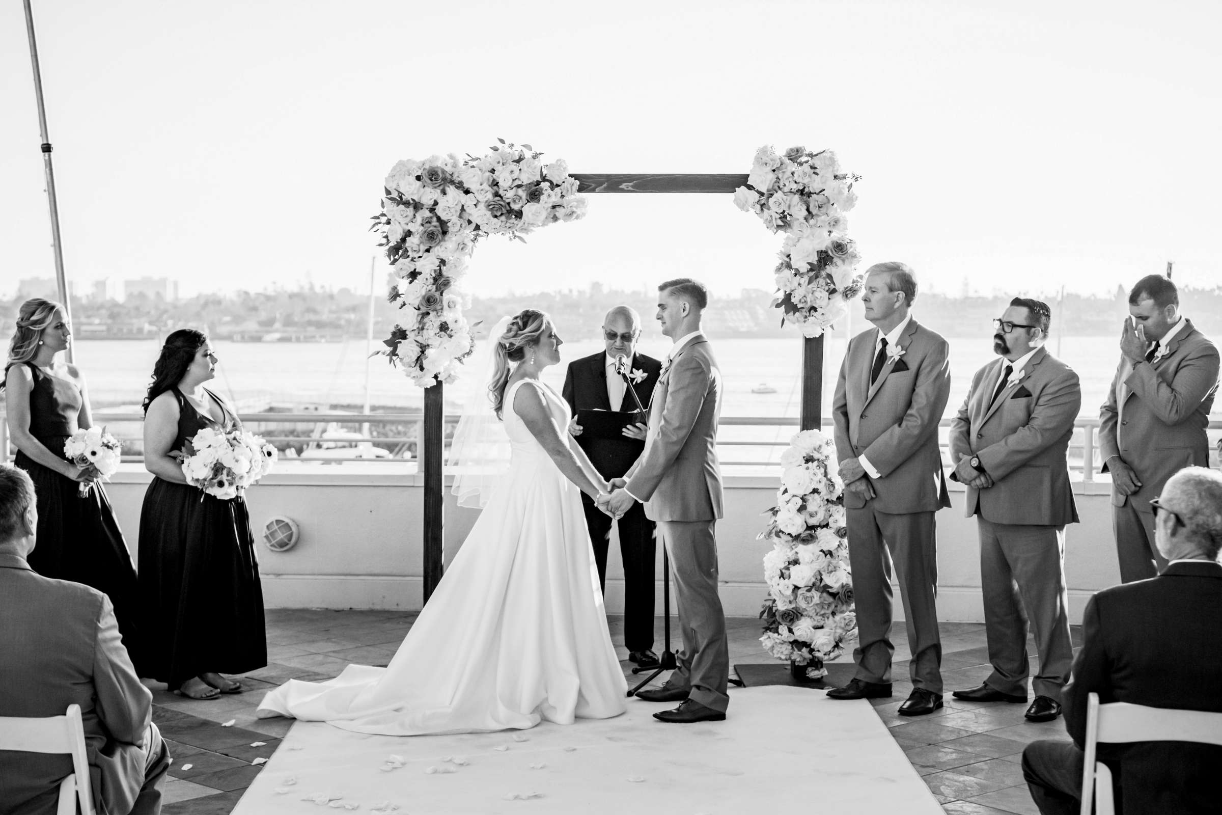 Marriott Marquis San Diego Marina Wedding coordinated by First Comes Love Weddings & Events, Ashlee and John Wedding Photo #79 by True Photography