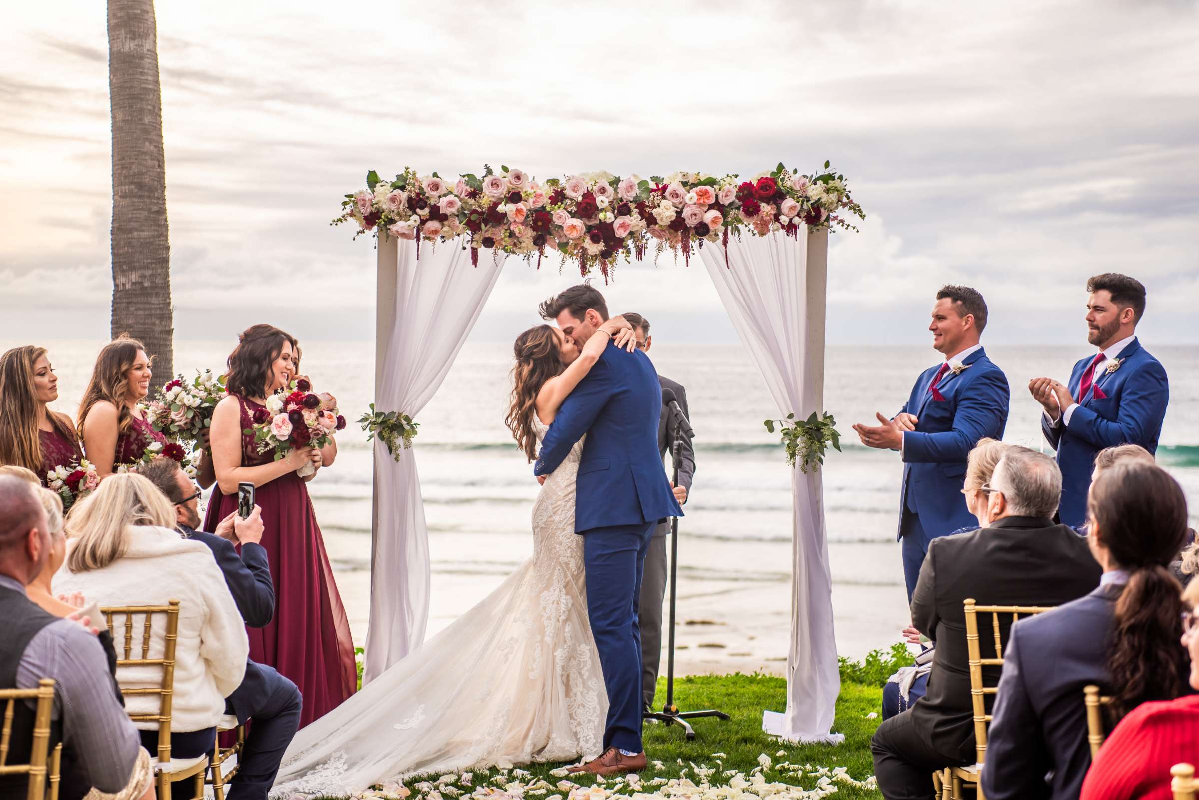 Scripps Seaside Forum Wedding coordinated by The Best Wedding For You, Jessica and Tyler Wedding Photo #113 by True Photography