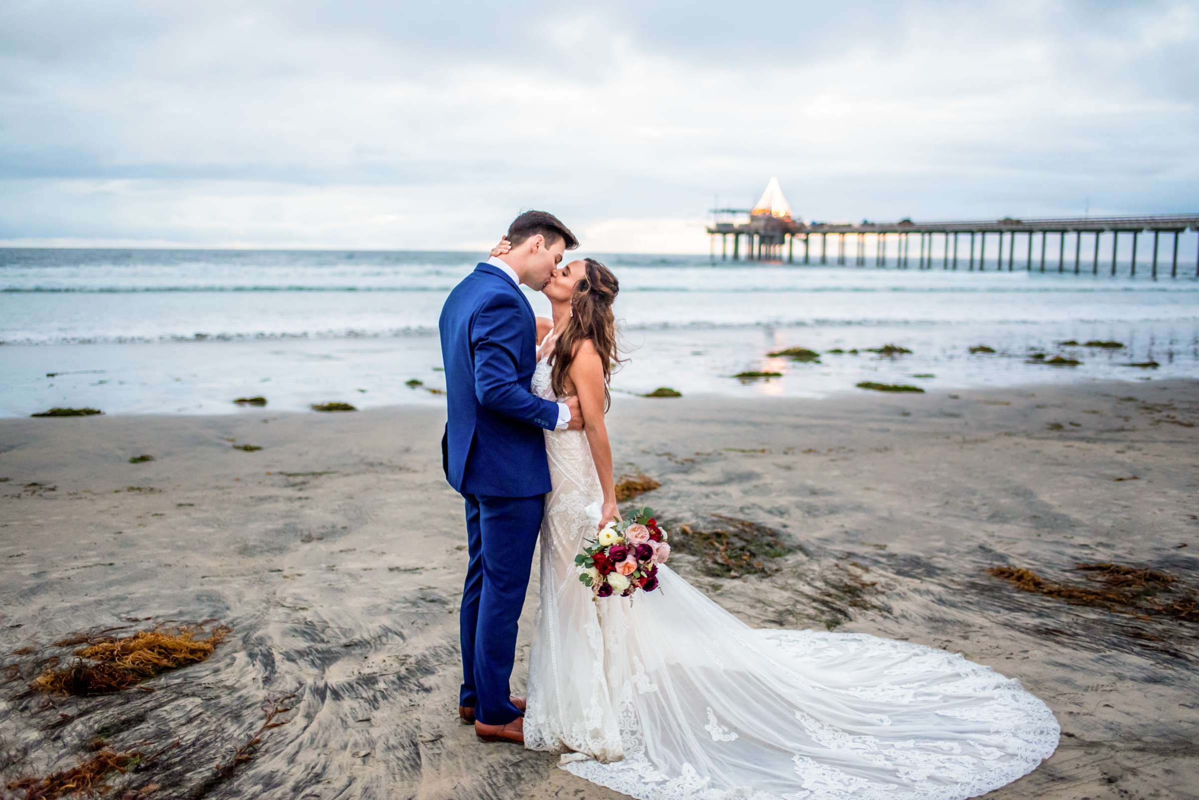 Scripps Seaside Forum Wedding coordinated by The Best Wedding For You, Jessica and Tyler Wedding Photo #1 by True Photography