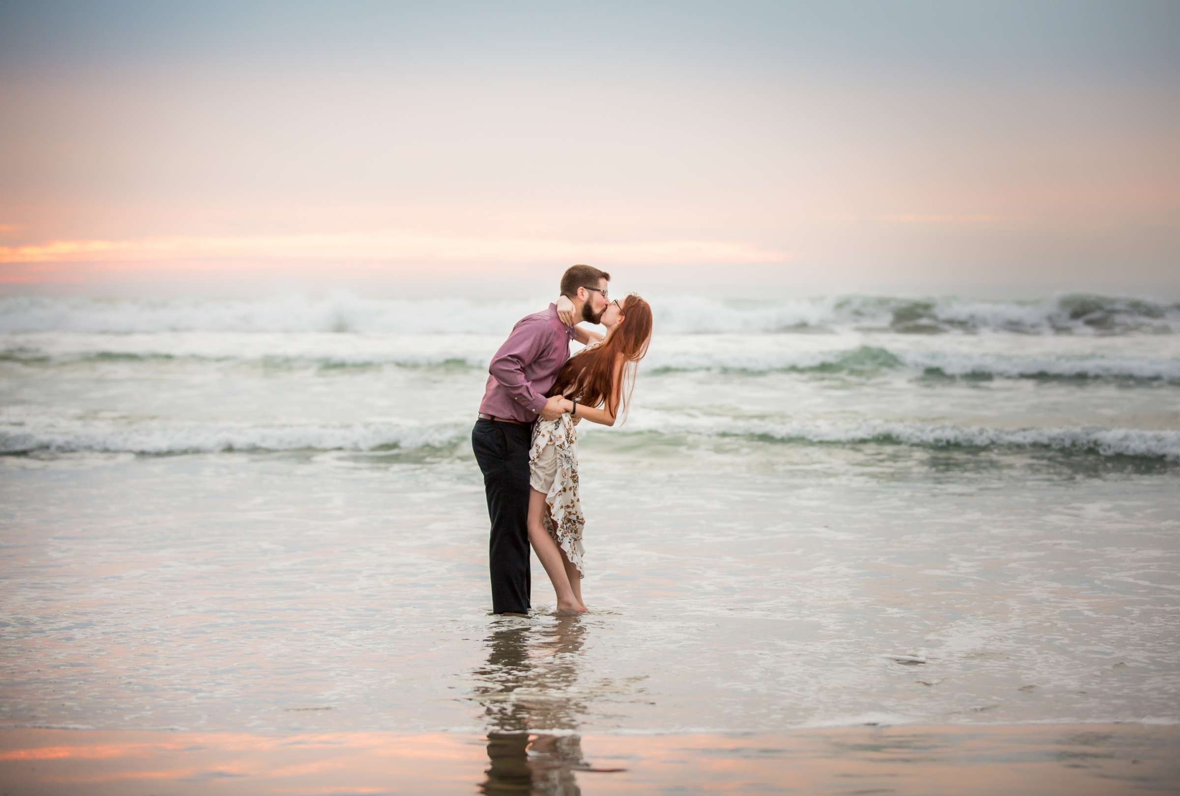 Torrey Pines State Natural Reserve Engagement, Megan and James Engagement Photo #1 by True Photography