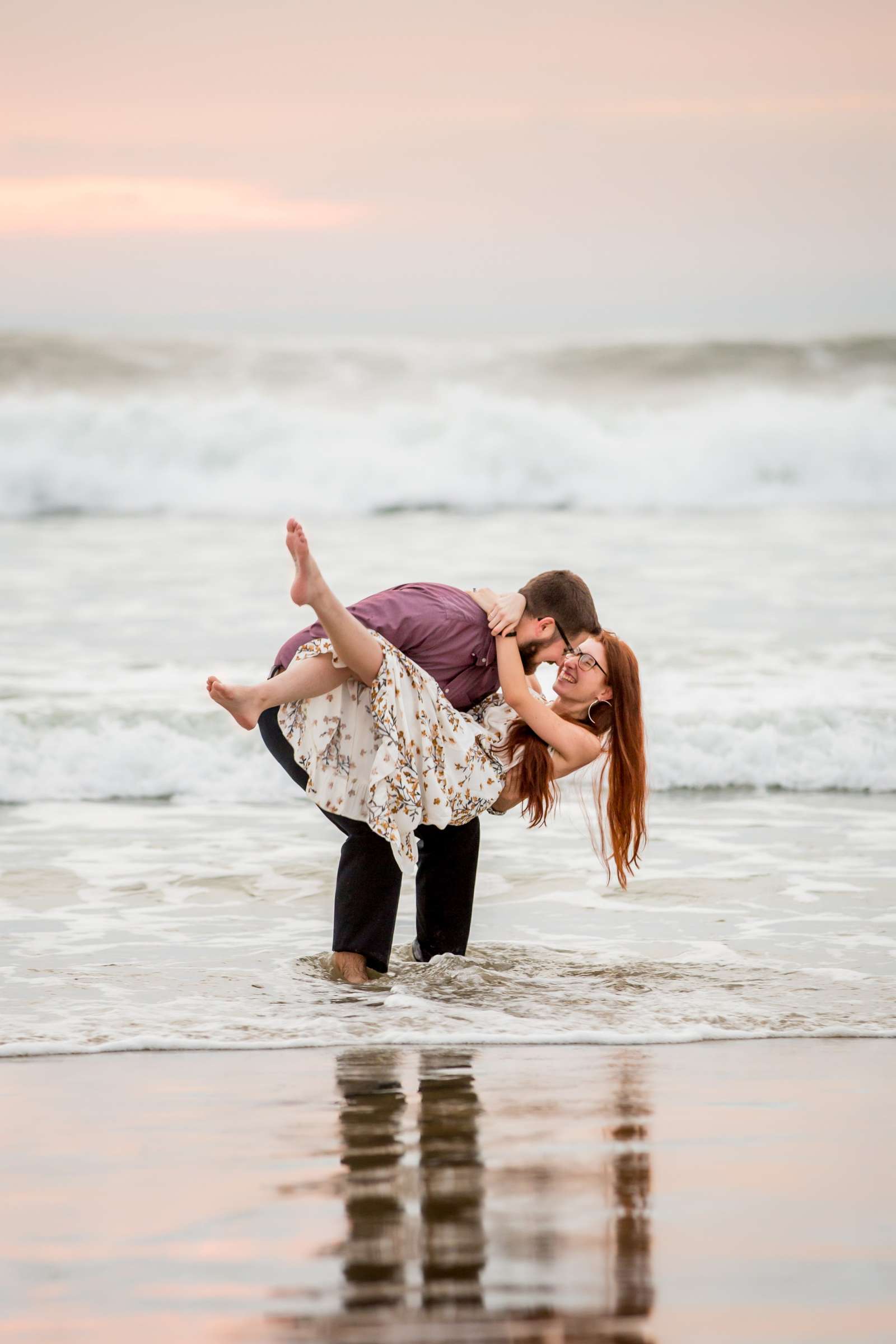 Torrey Pines State Natural Reserve Engagement, Megan and James Engagement Photo #8 by True Photography