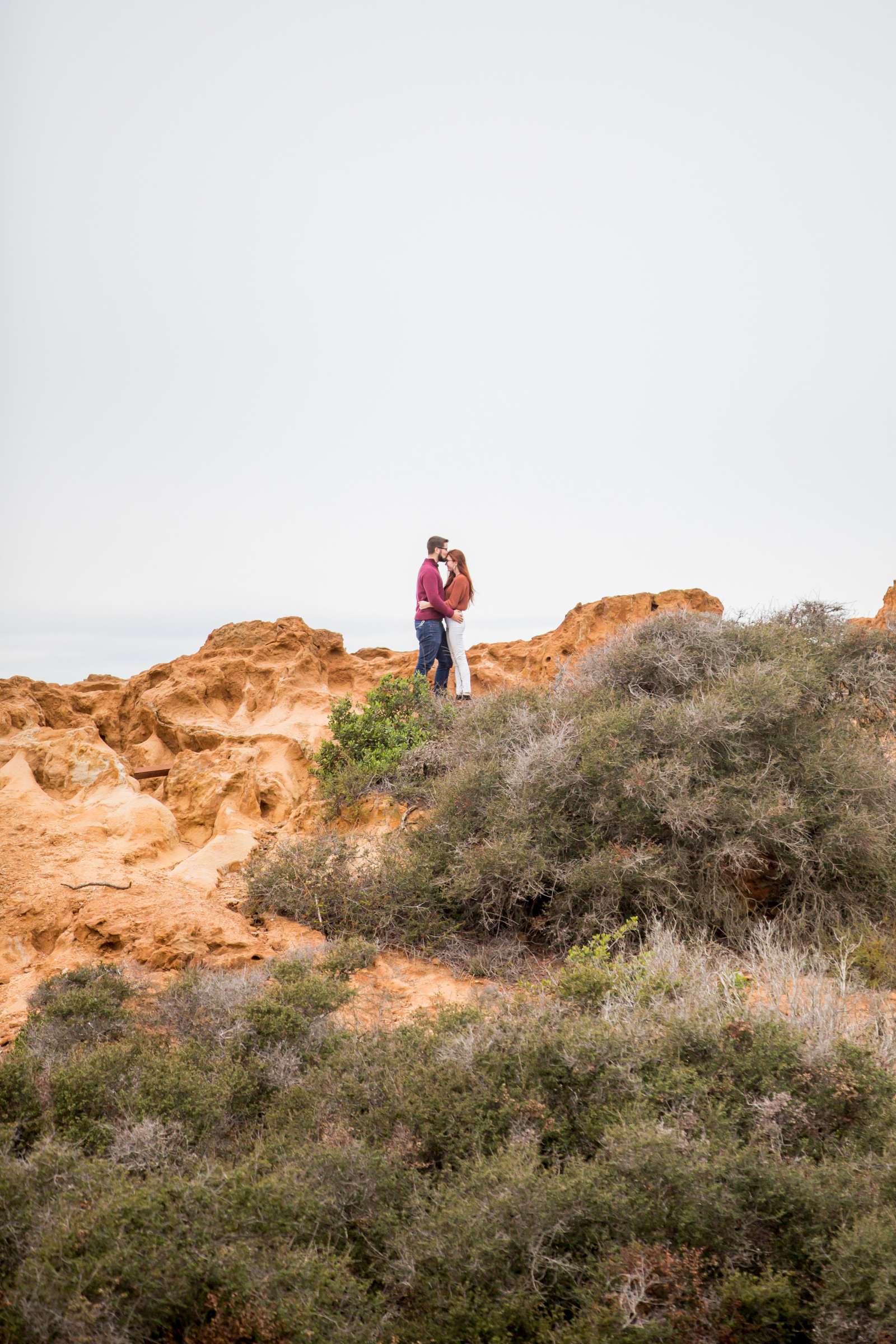 Torrey Pines State Natural Reserve Engagement, Megan and James Engagement Photo #13 by True Photography
