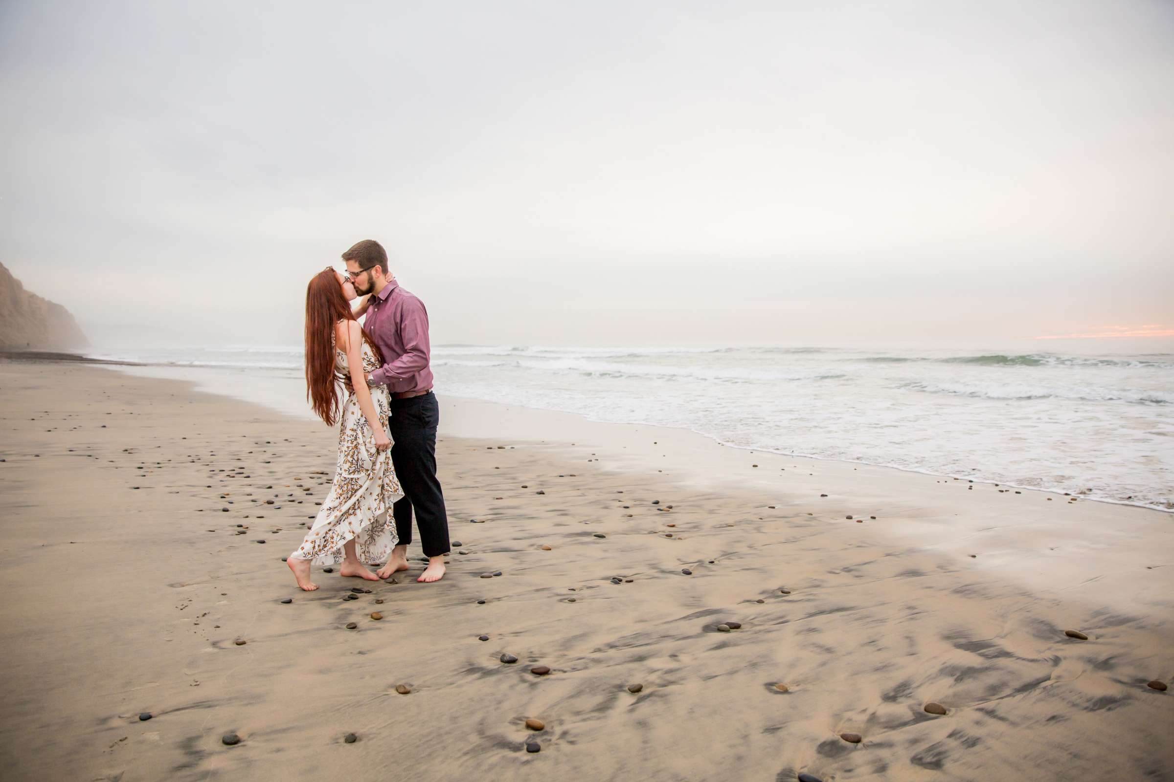 Torrey Pines State Natural Reserve Engagement, Megan and James Engagement Photo #28 by True Photography