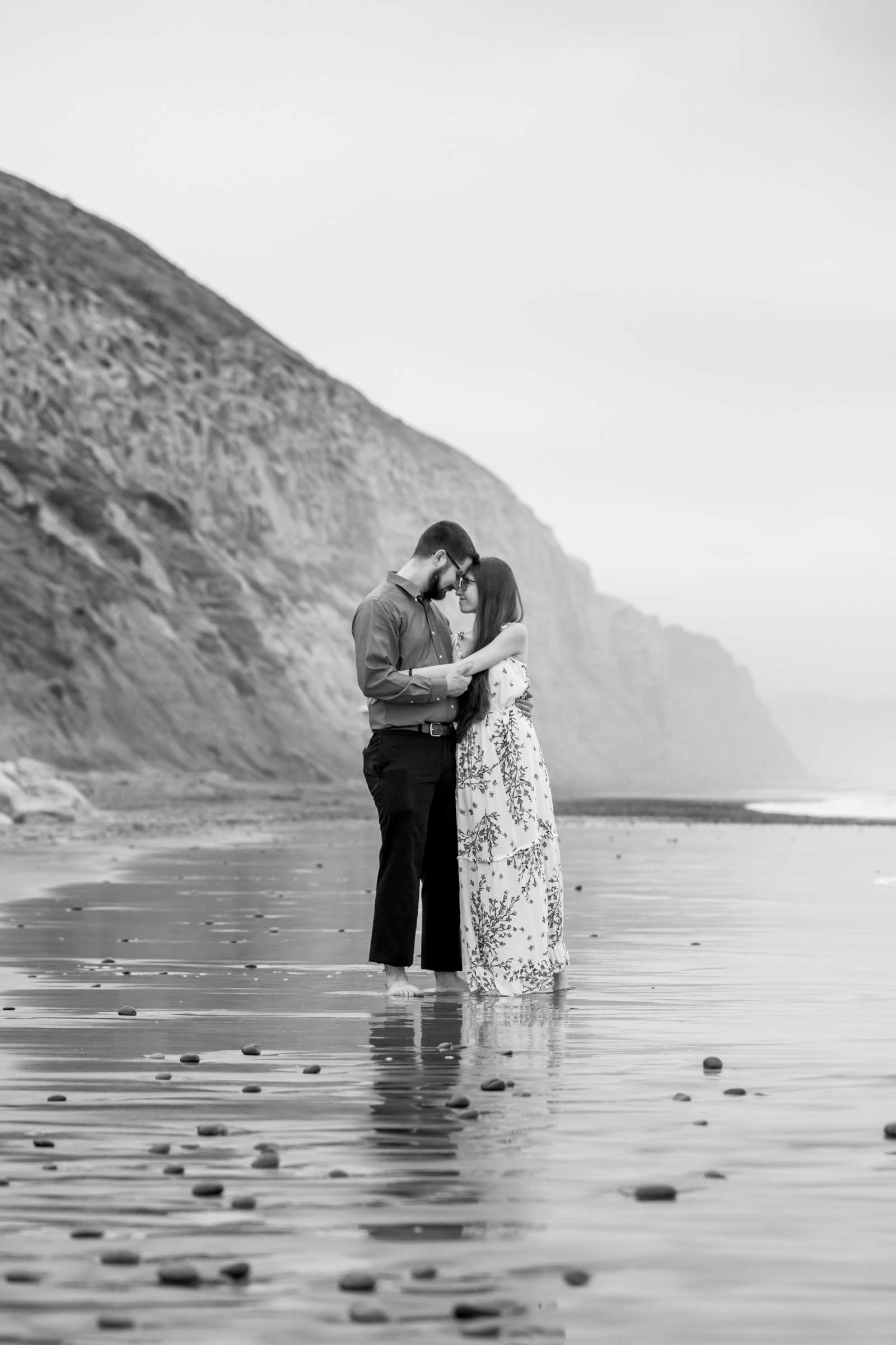 Torrey Pines State Natural Reserve Engagement, Megan and James Engagement Photo #30 by True Photography