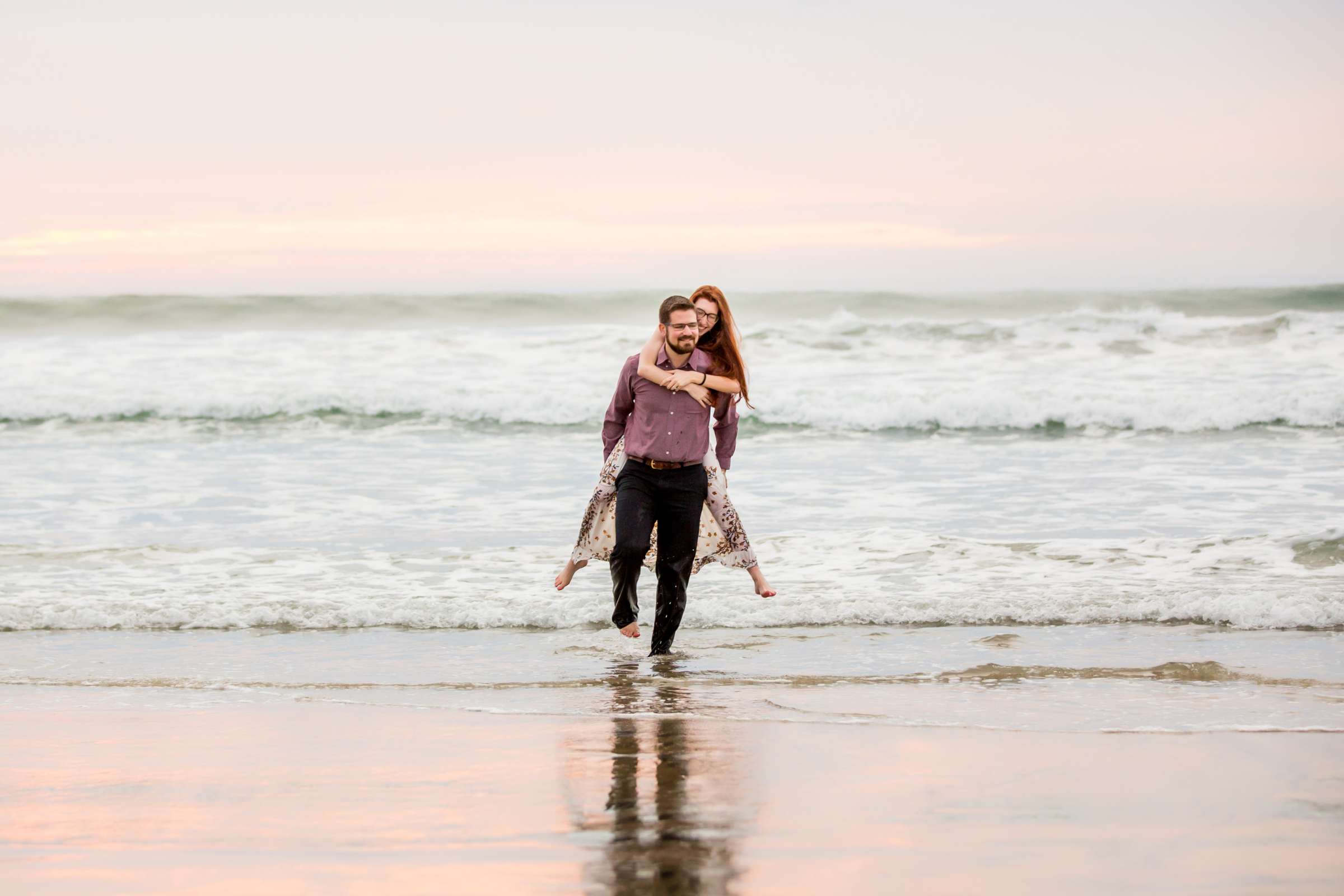 Torrey Pines State Natural Reserve Engagement, Megan and James Engagement Photo #31 by True Photography