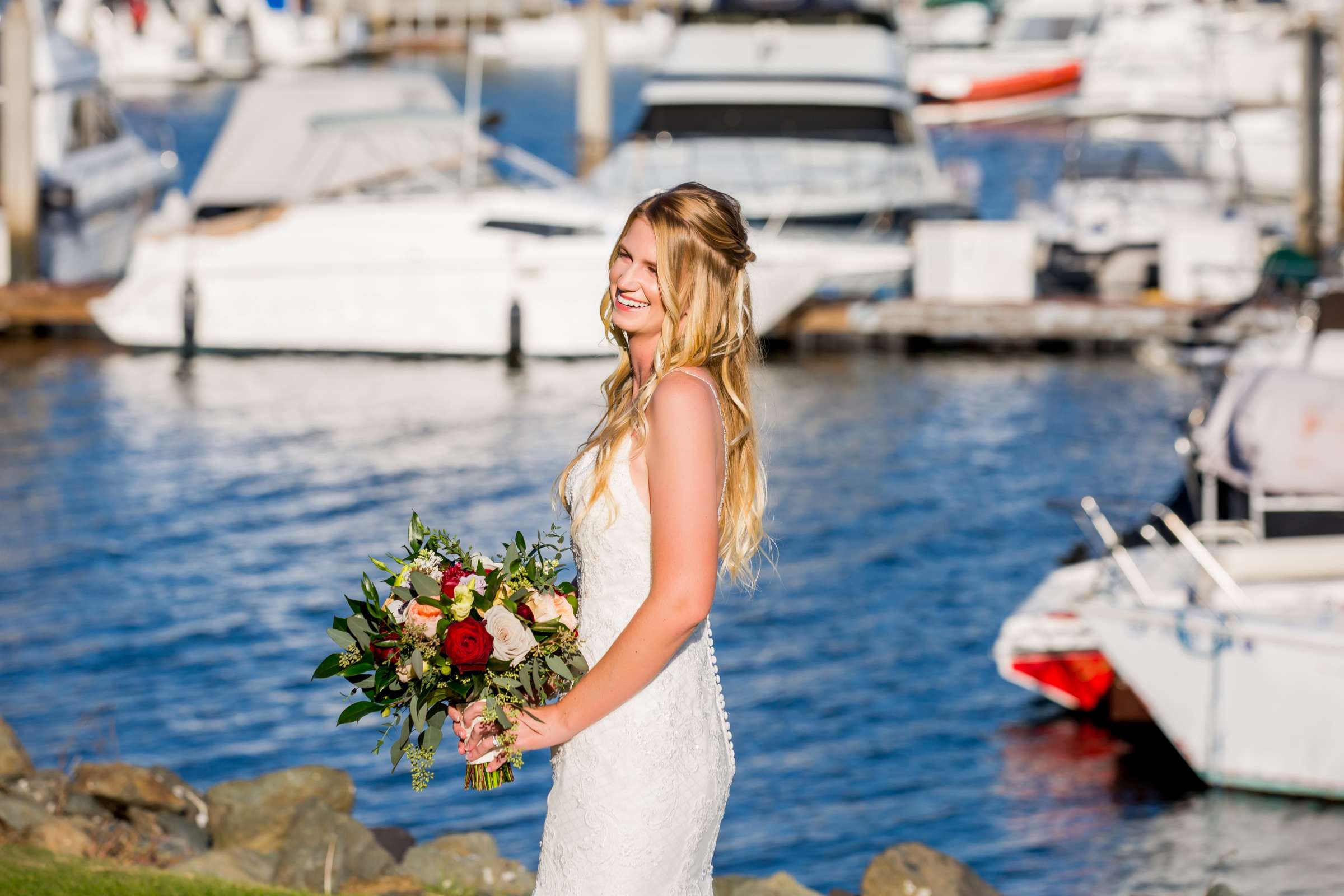 The Dana on Mission Bay Wedding coordinated by Gaslamp Floral, Emma and Jake Wedding Photo #5 by True Photography